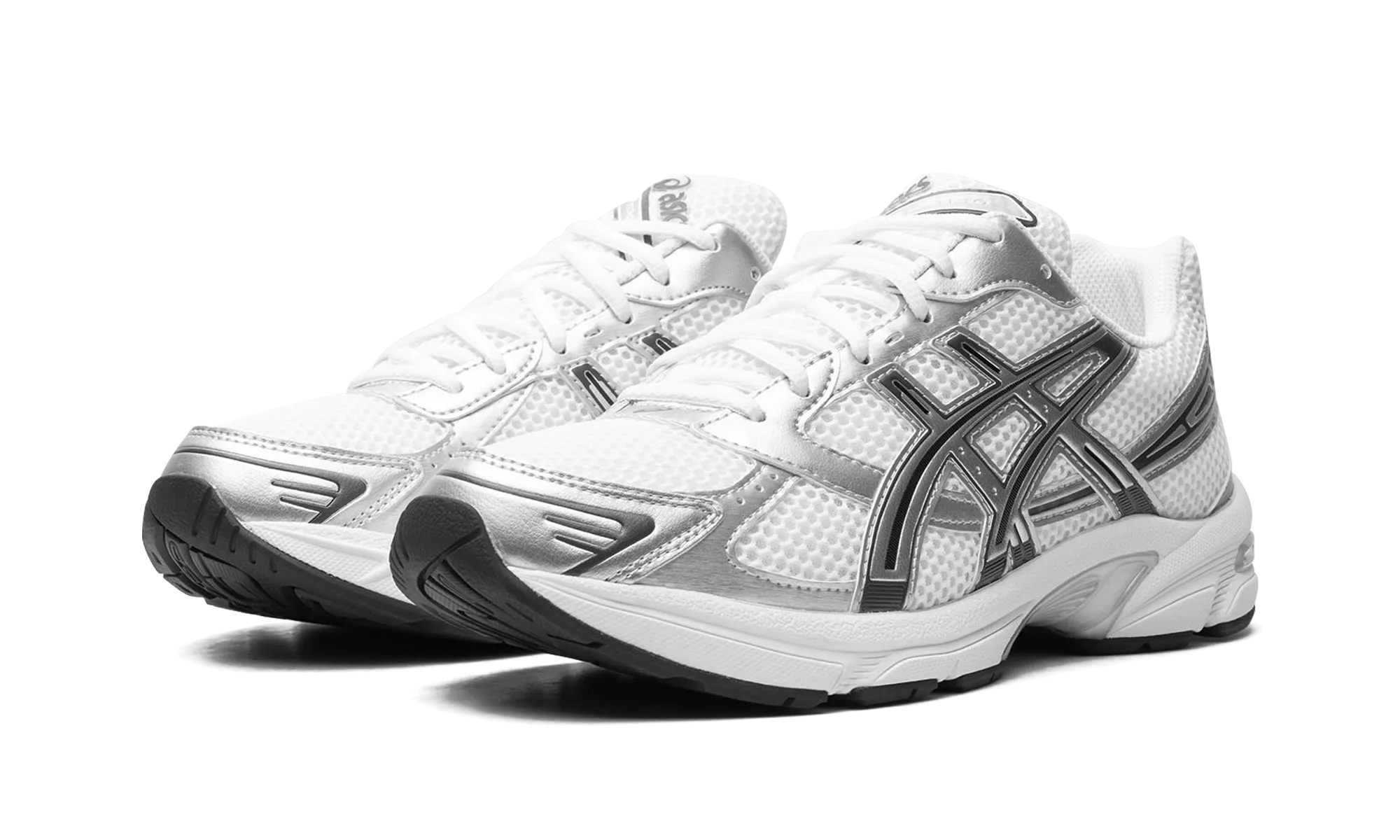 Stripe Elastic Material Gel 1130 "White Pure Silver"