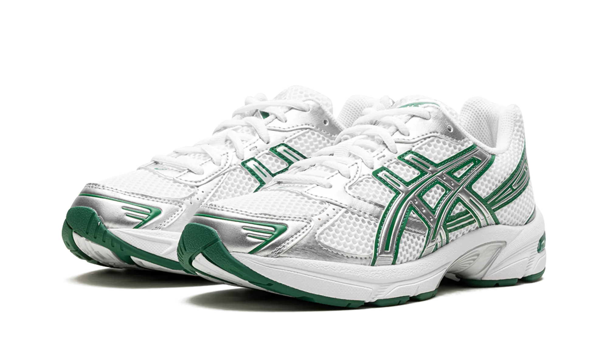 Gel-1130 "White Silver Green" Lightweight Running Option