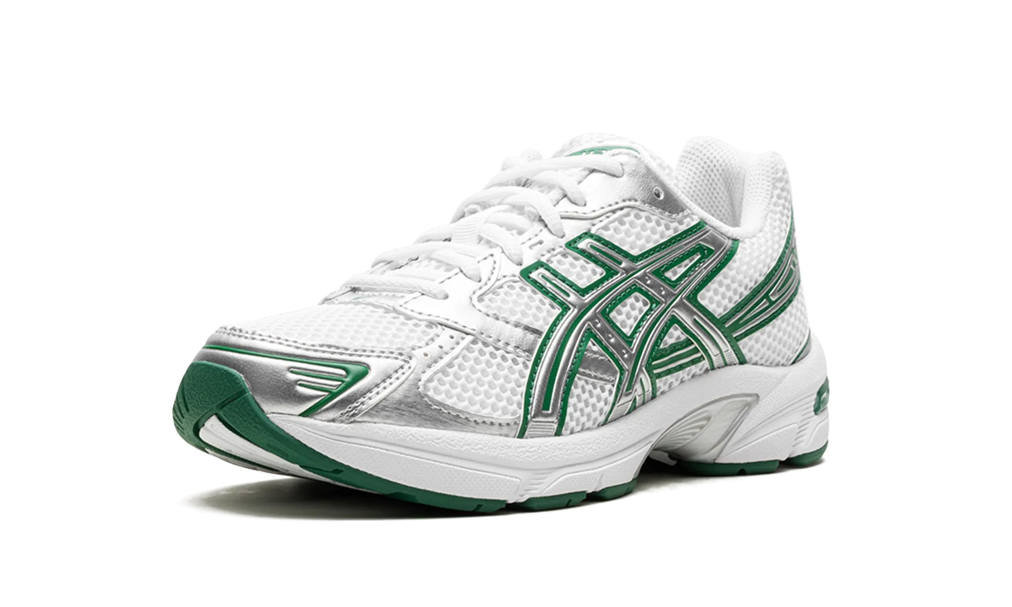 Half - size down Gel-1130 "White Silver Green"