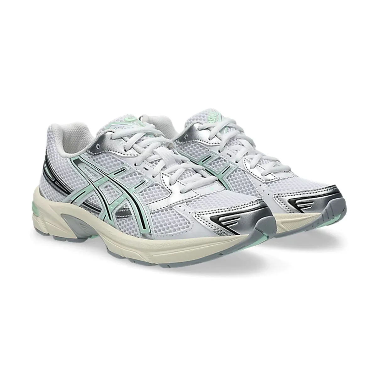 GEL-1130 'White Mint Tint' Shine Bright Reinforced Seams
