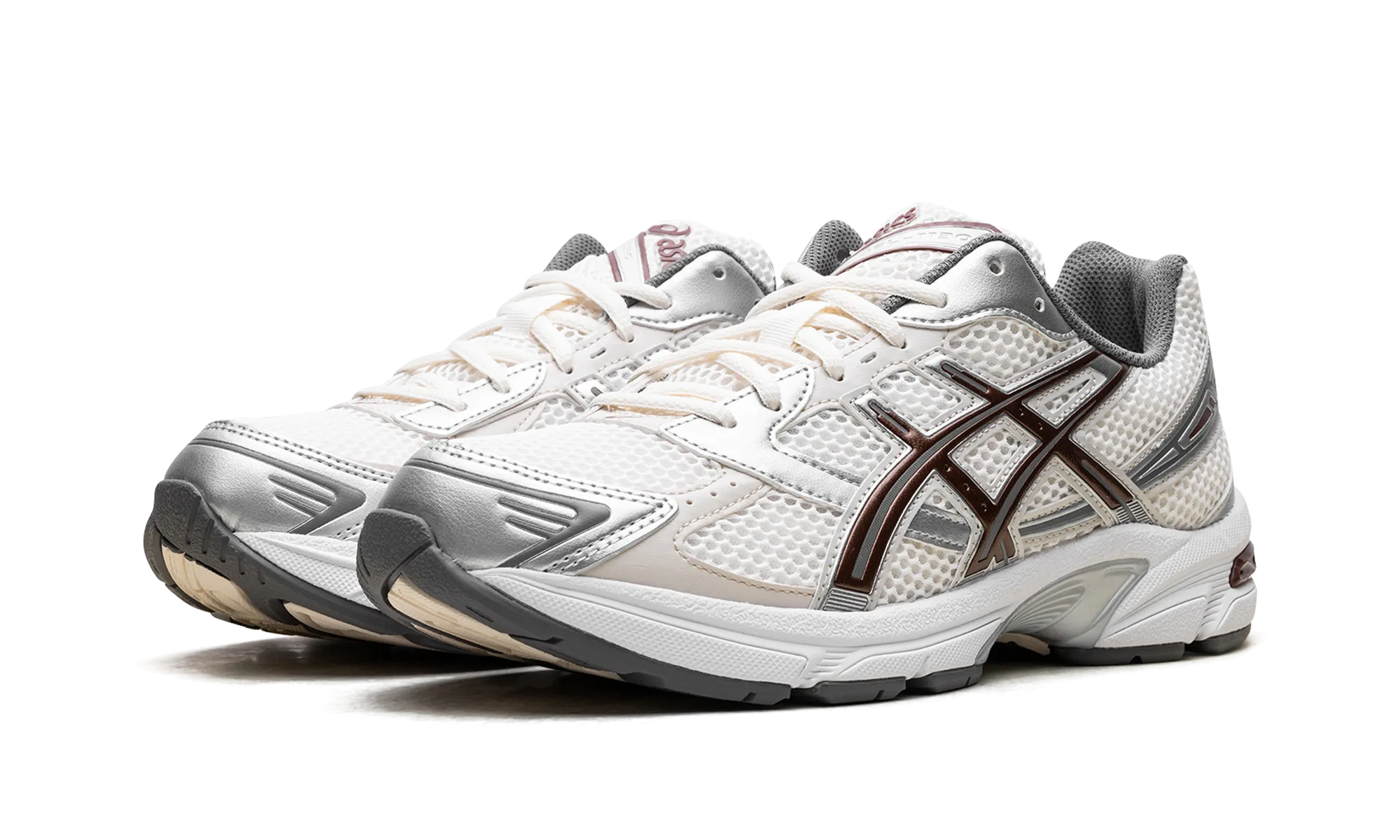 Gel 1130 WMNS "Cream Reddish Brown" Ergonomic shoe design