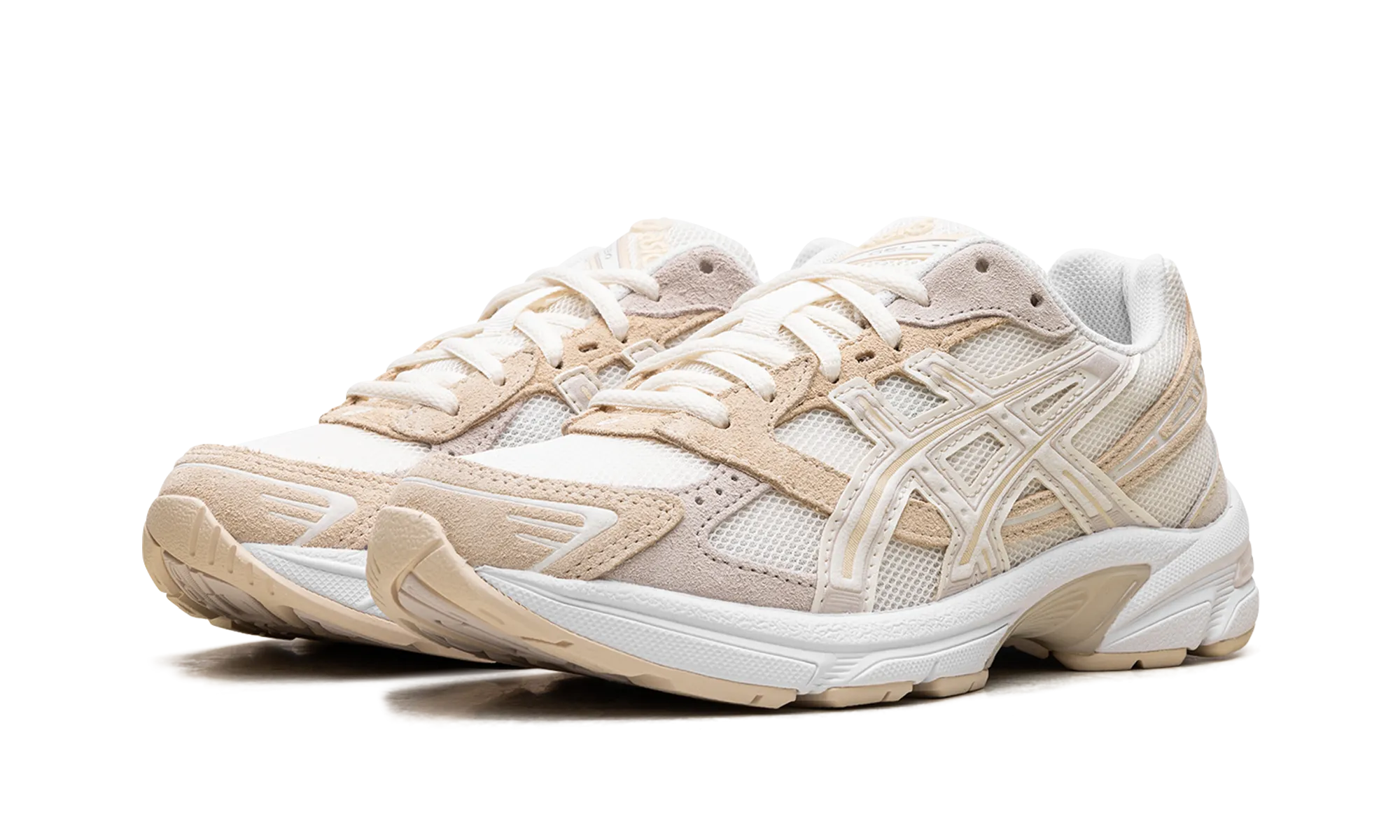 logo - hooked - and - looped shoes Gel-1130 WMNS "Cream"