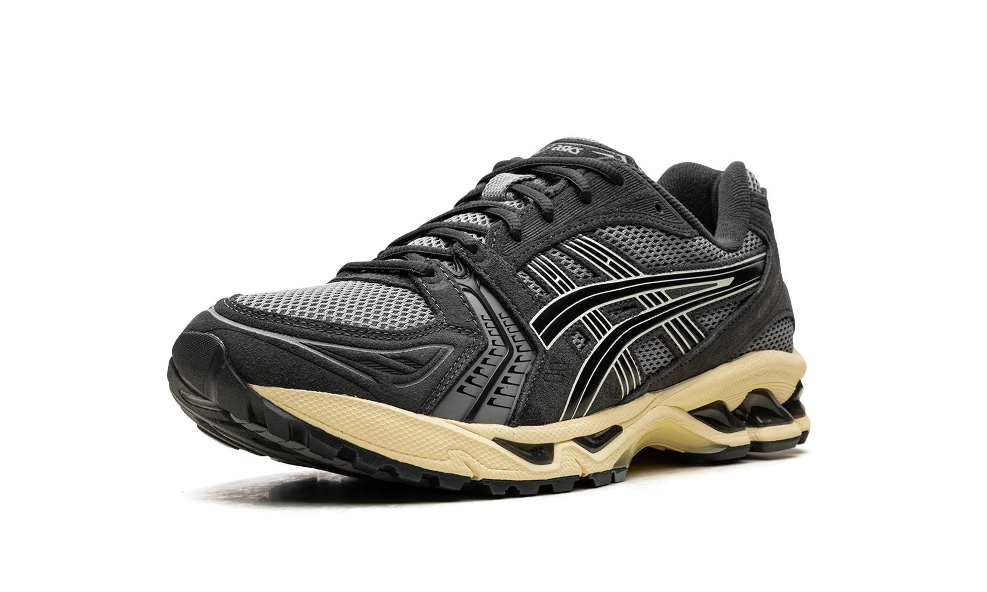 Gel Kayano 14 "Clay Grey Black" Streetwear Look Sport Touch