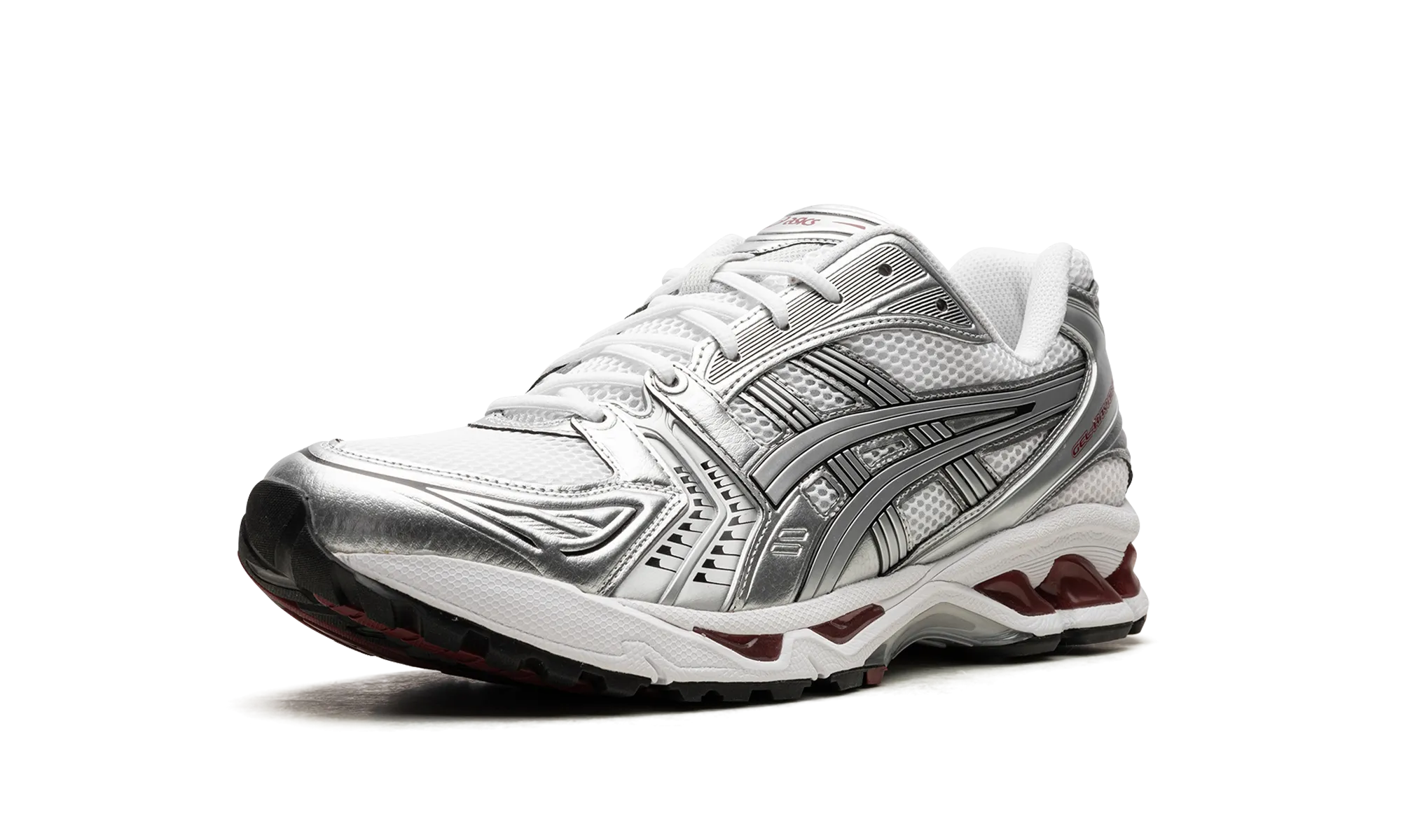 Gel Kayano 14 "White Pure Silver" Modern Texture Comfortable to wear