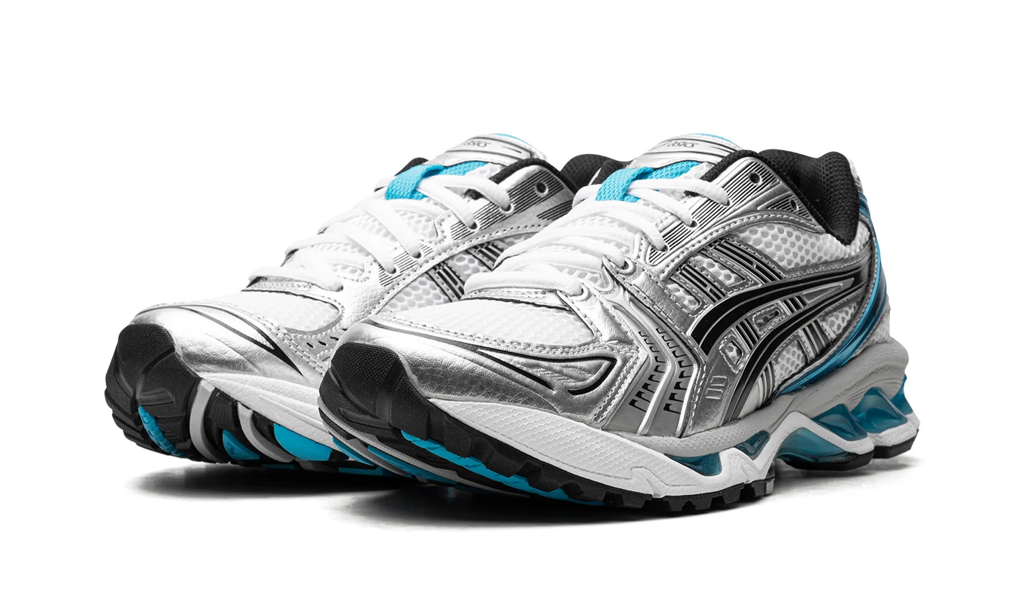 GEL KAYANO 14 WMNS "Aizuri Blue" Suede Warm