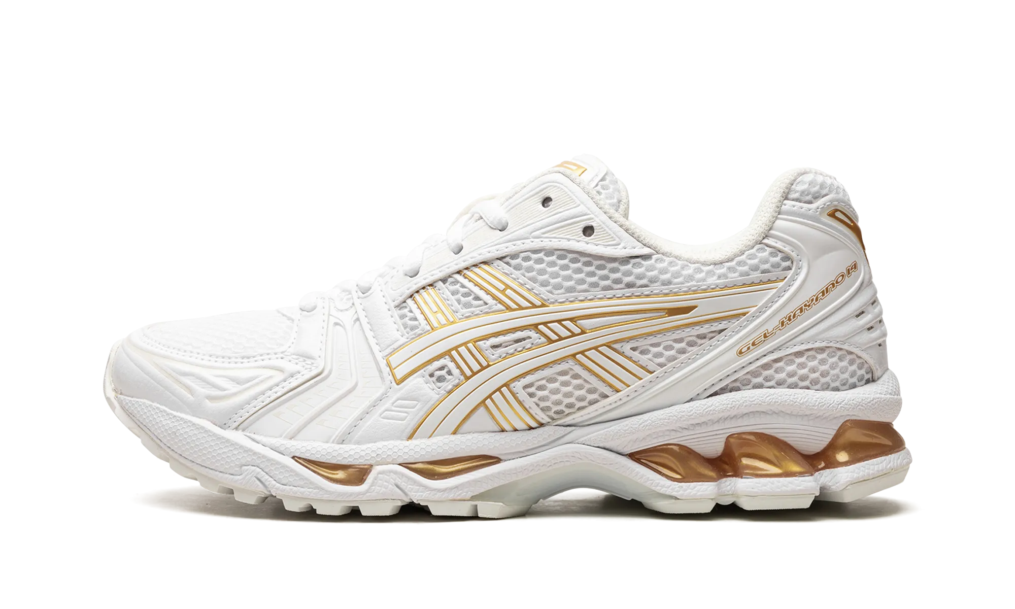Ultra Run Balanced Walk GEL KAYANO 14 WMNS "White / Gold"