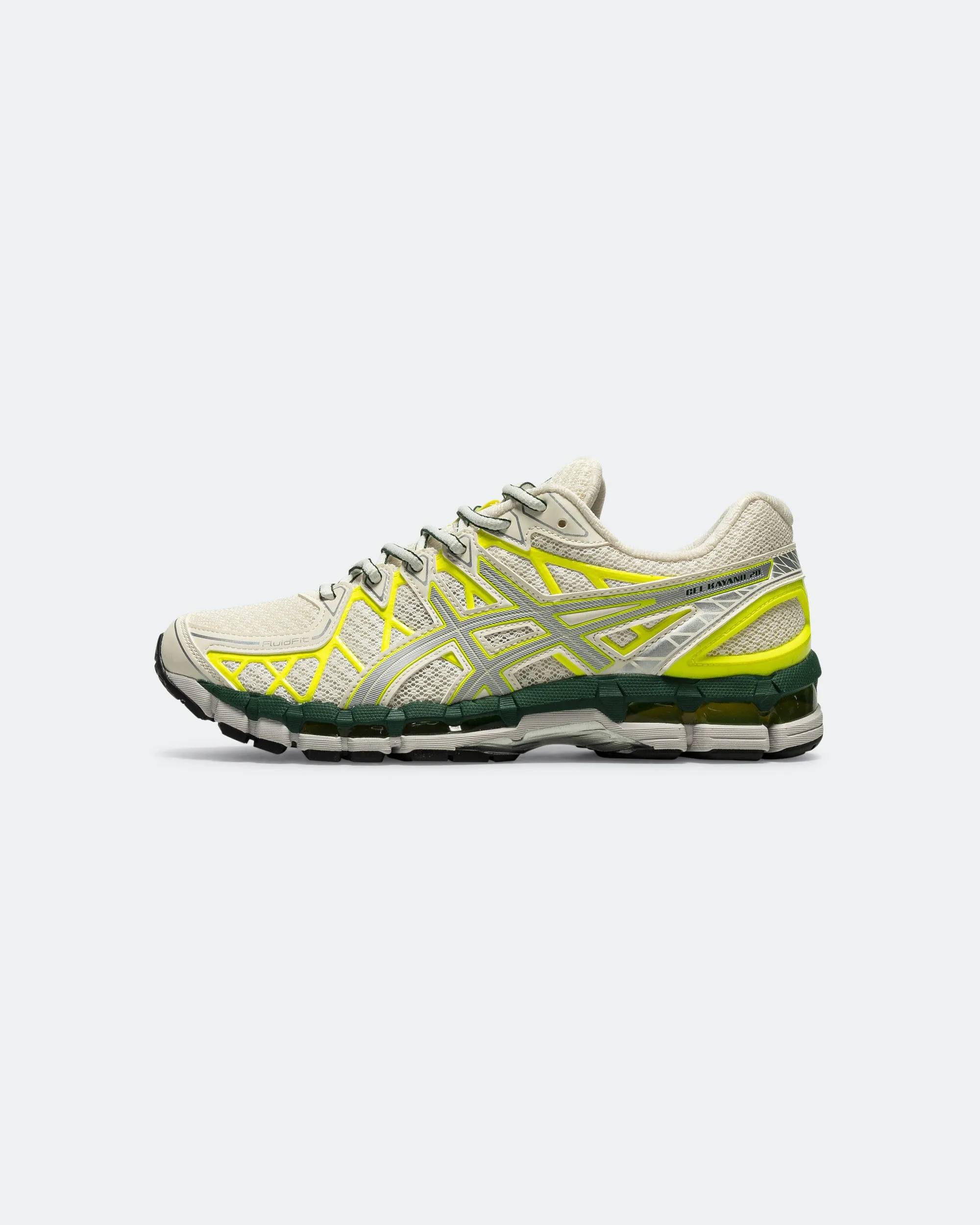 GEL-Kayano 20 - Cream/Pure Silver Run Friendly