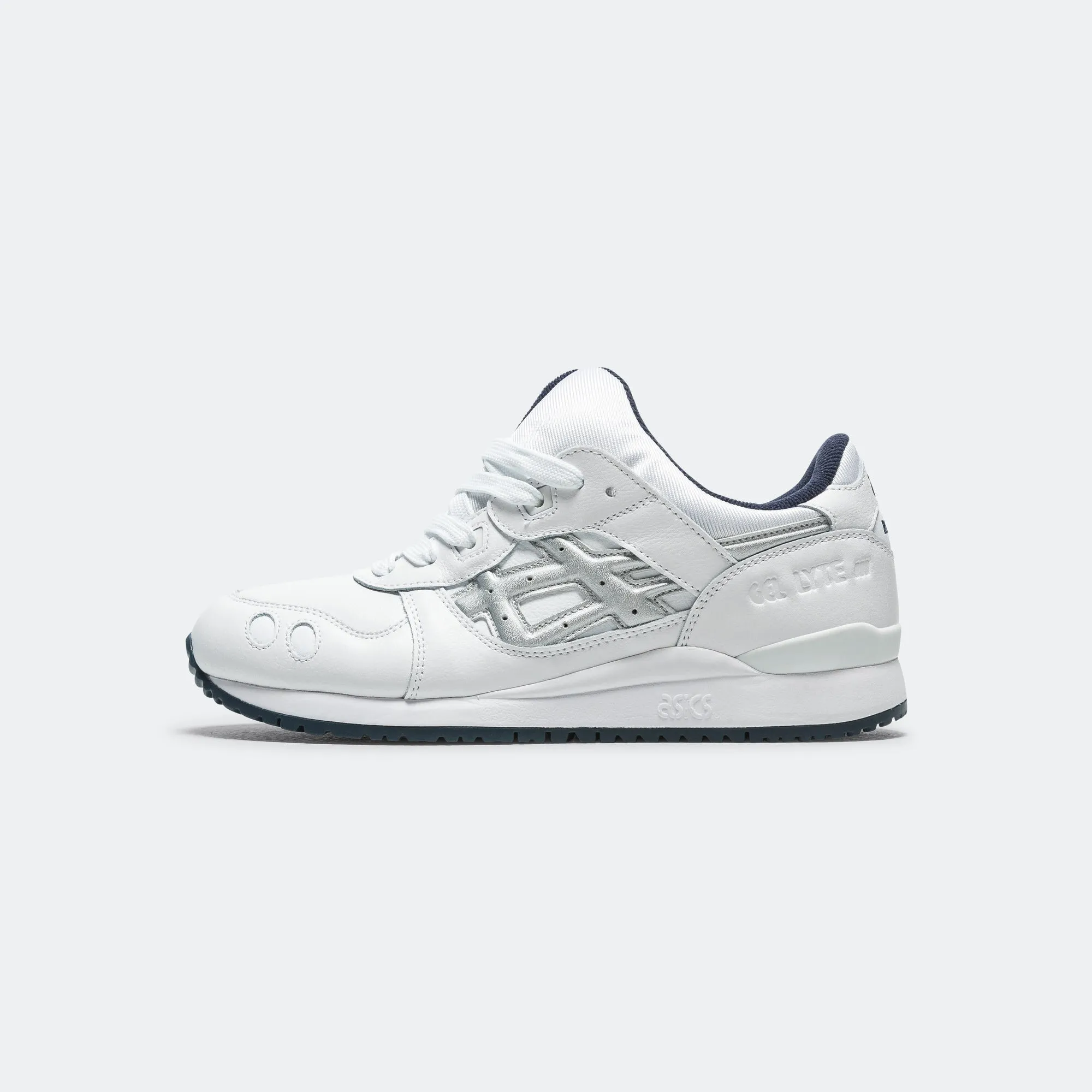 Supportive support Secure fit GEL-Lyte III x BEAMS - White/Pure Silver