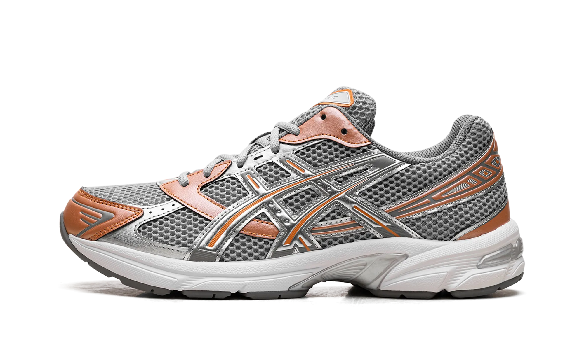 Gel1130 "Cement Grey/Rust Orange" recycled shoes aerobic running wear