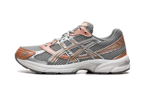Gel1130 "Cement Grey/Rust Orange" recycled shoes aerobic running wear