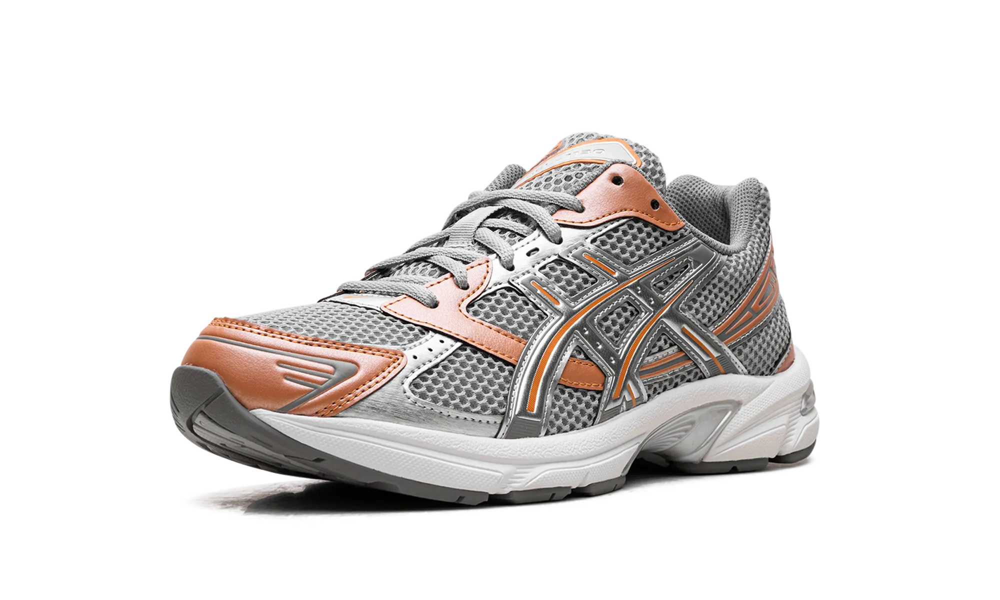 high - arched running shoes metatarsal - support running shoes Gel1130 "Cement Grey/Rust Orange"