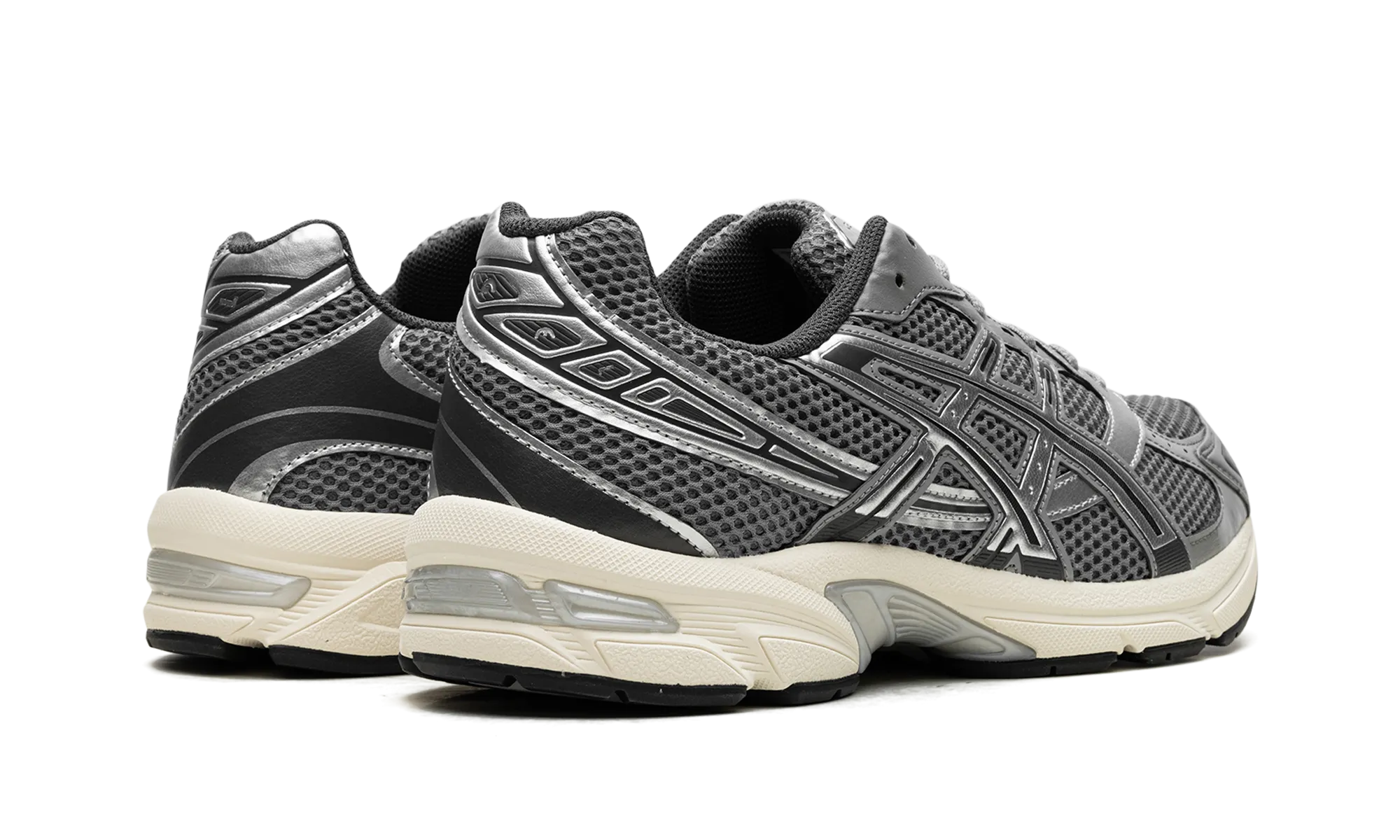 Gell 1130 "Clay Grey Pure Silver" pom - pom - decorated running shoes running in dry conditions shoes