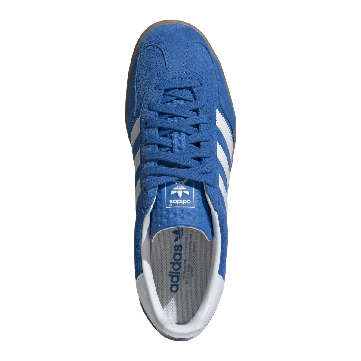 Taxi Ride Daily Fit Adidas Men's Gazelle Indoor Blue Bird/Cloud White/Gum