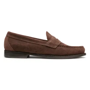 G.H. Bass Men's Logan WeeJun Brown Suede Winter Warm Office use