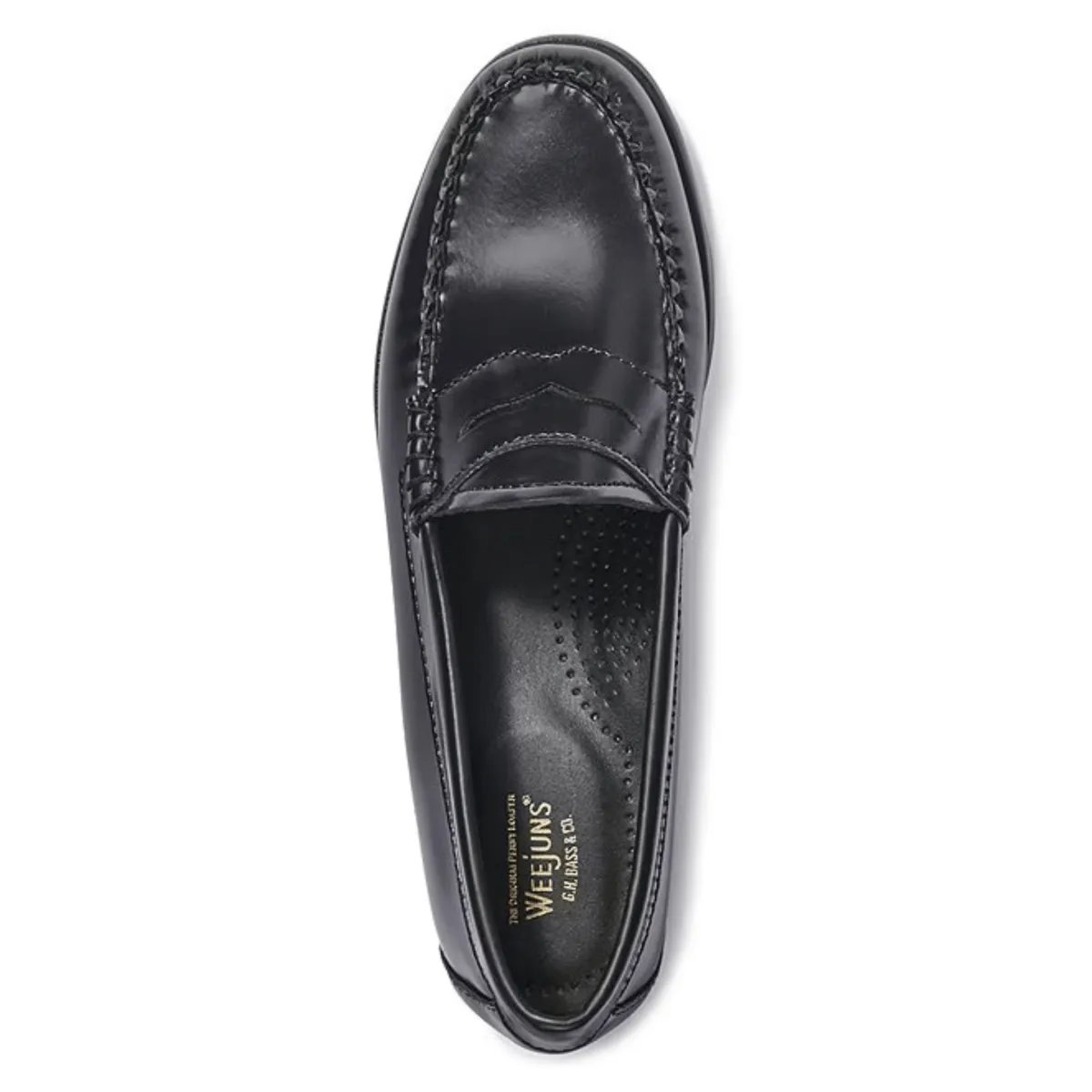Elite Look G.H. Bass Women's Whitney Weejuns Black