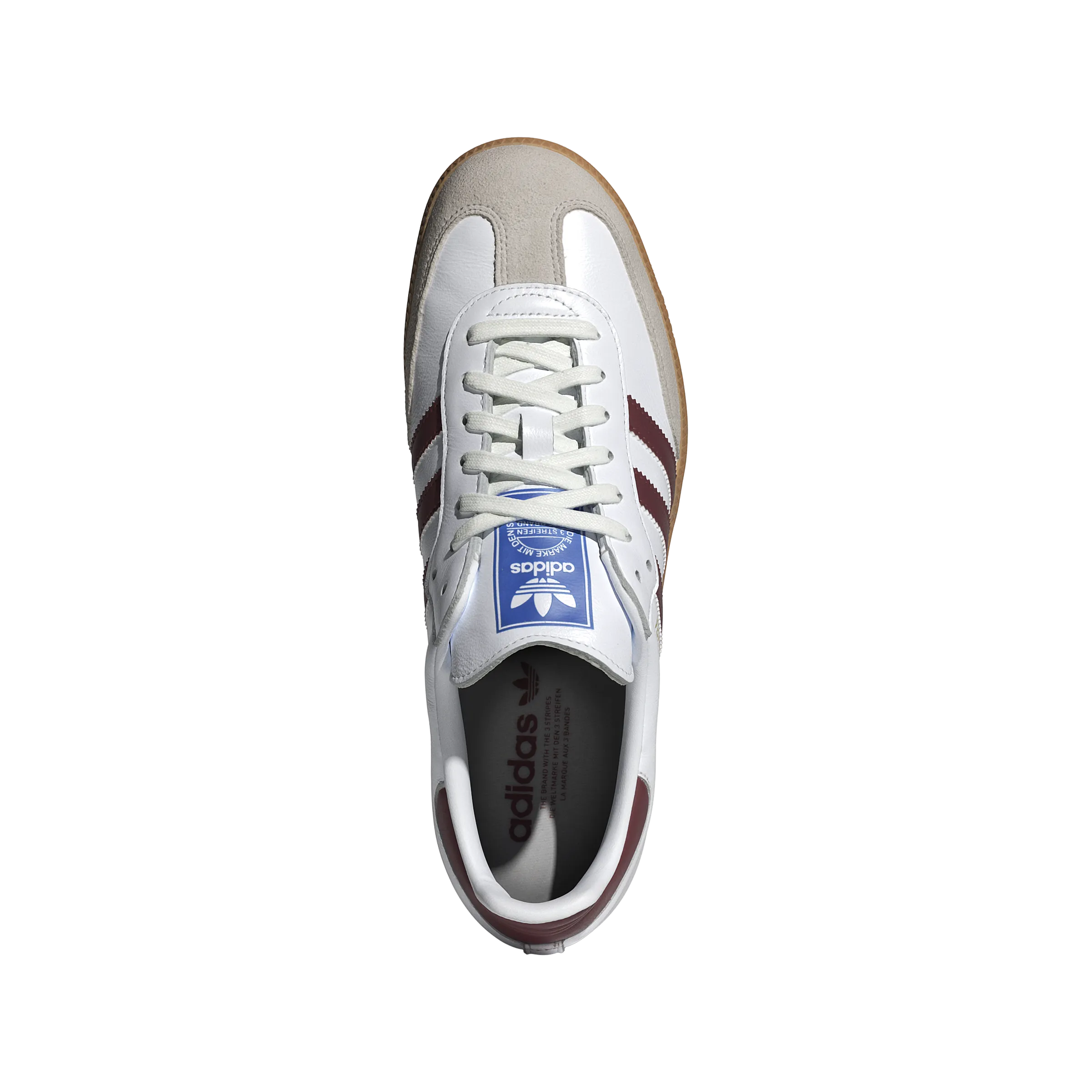 Training Firm Edge Samba OG 'White Collegiate Burgundy'