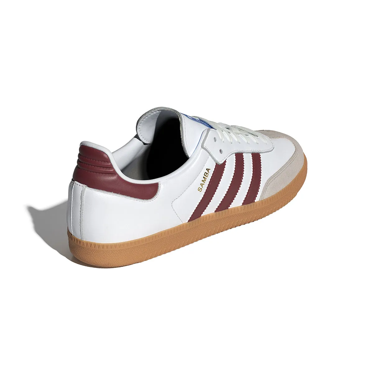 Neutral Base Samba OG 'White Collegiate Burgundy'