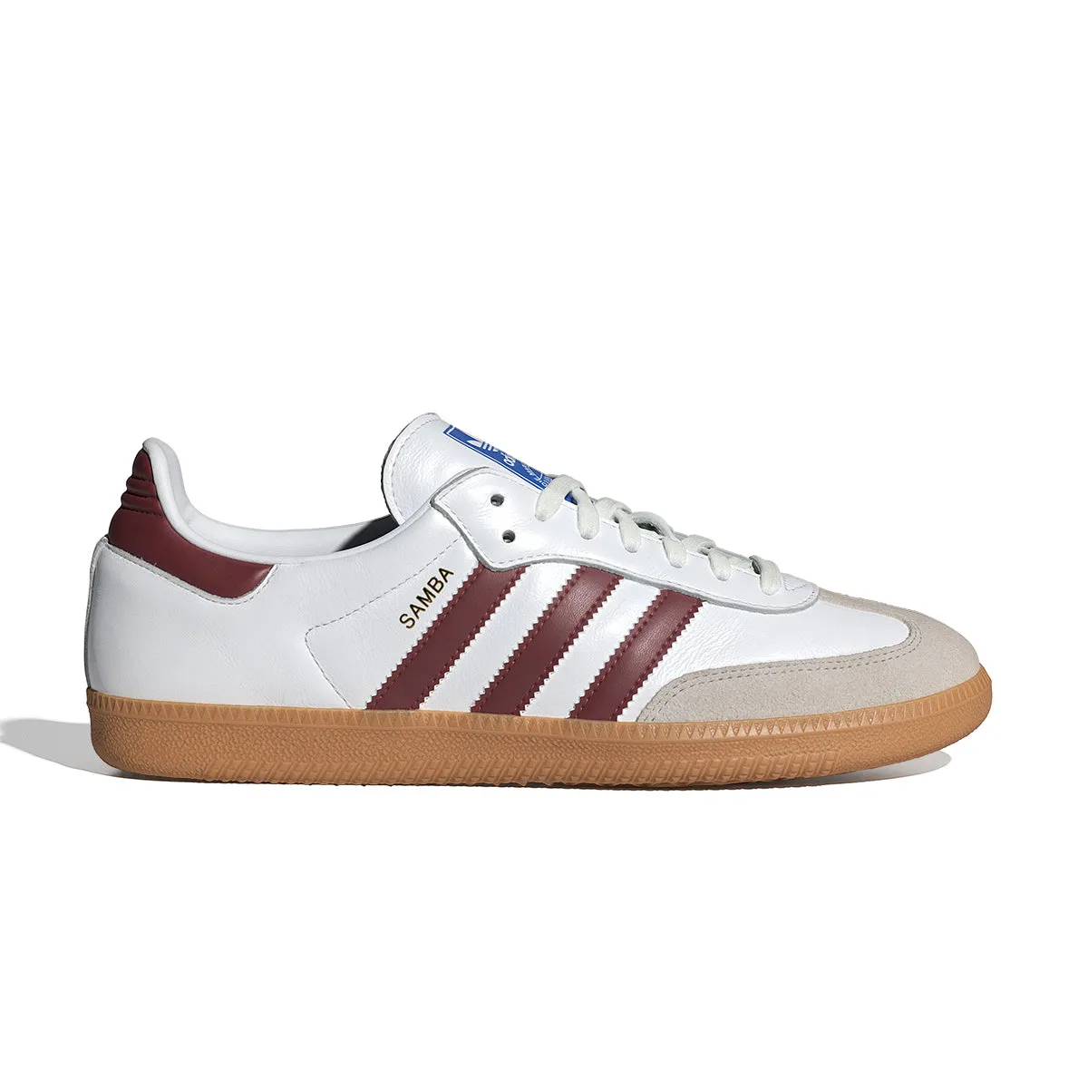Free Pace Comfort Grip Samba OG 'White Collegiate Burgundy'