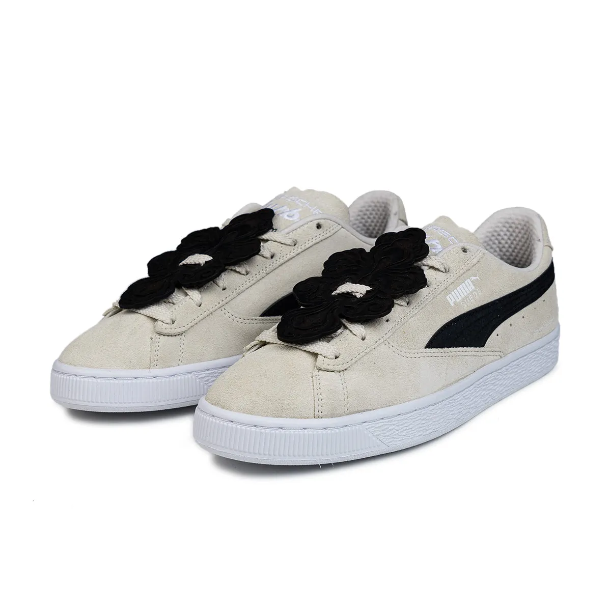   Limited Edt   Porsche Legacy Suede Torque 'Alpine Snow' Ankle Support Slip On Style