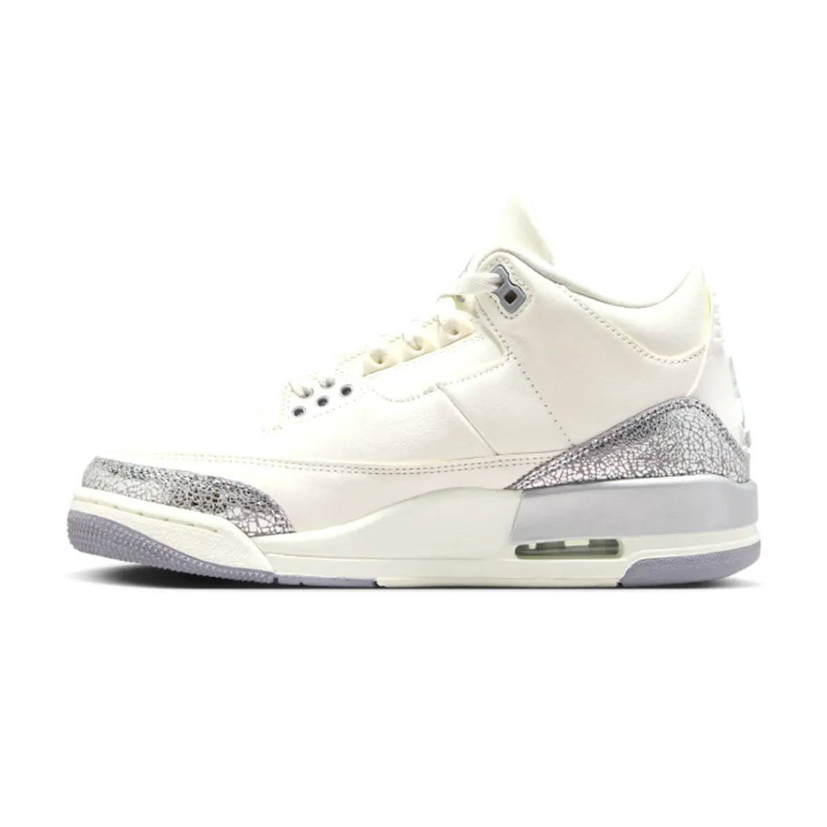 Wmns Air Jordan 3 Retro 'Sail Cement Grey' Unique ease