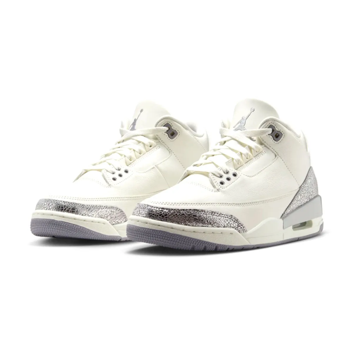 Effortless Style Wmns Air Jordan 3 Retro 'Sail Cement Grey'