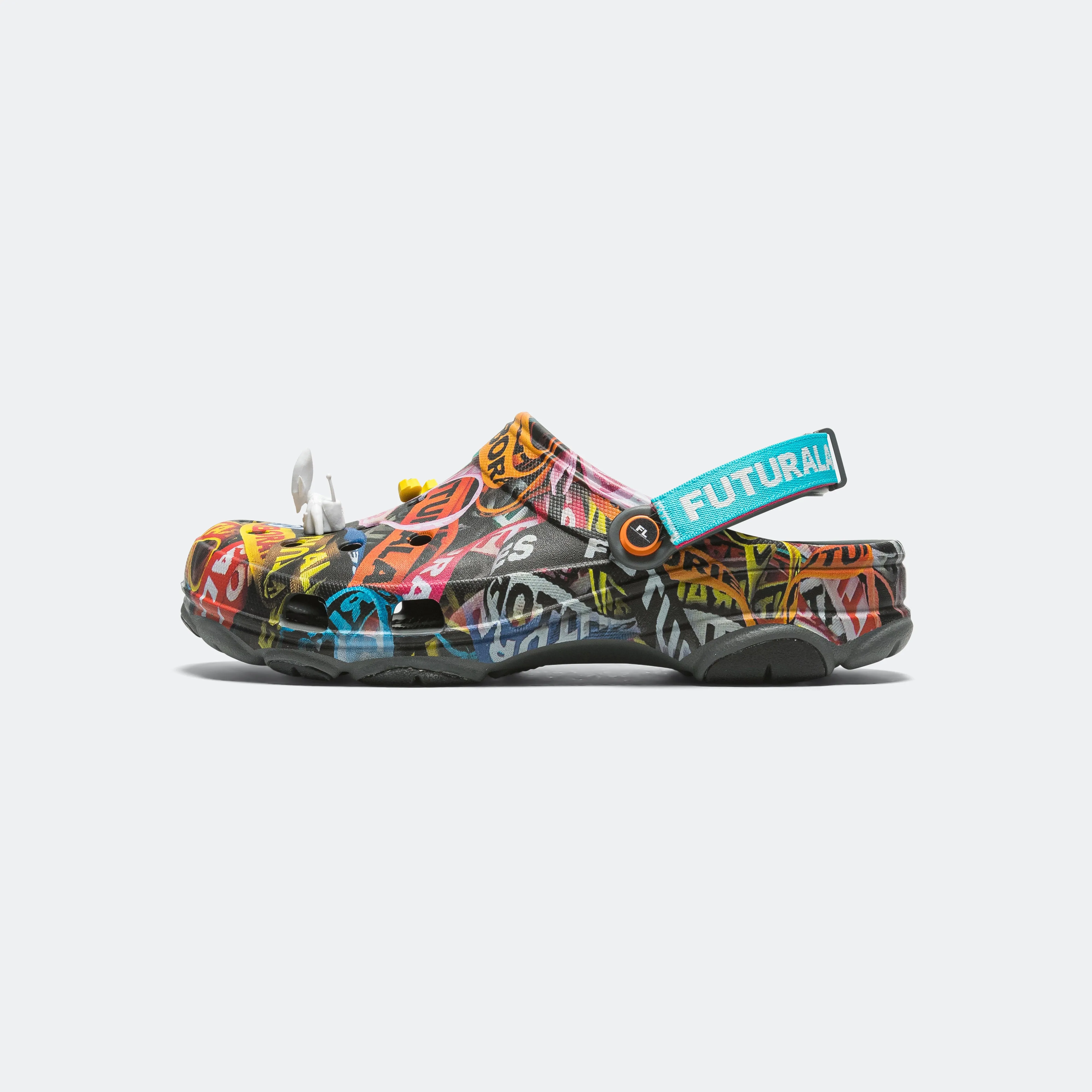 All Terrain Clog x Futura Laboratories - Slate Grey Embroidered