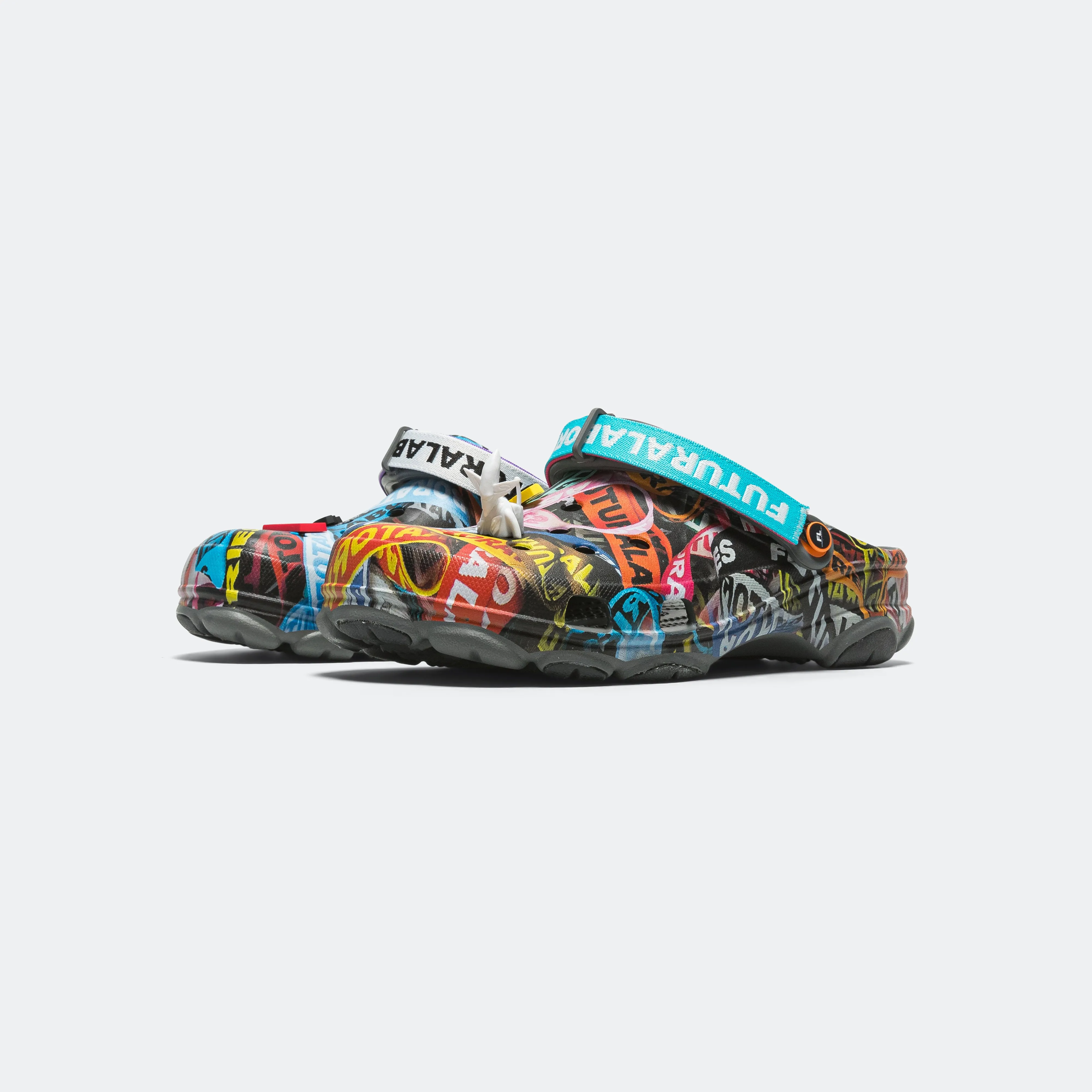 All Terrain Clog x Futura Laboratories - Slate Grey synthetic material