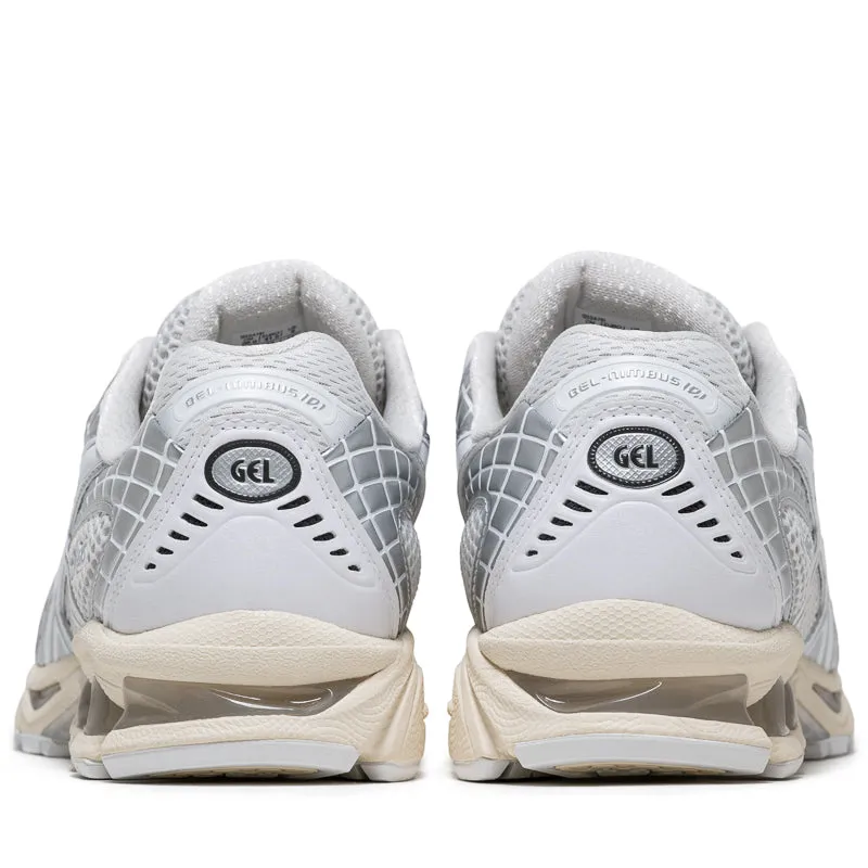Adaptive Heel Lock Workout Session Asics Gel-Nimbus 10.1 - White/Pure Silver