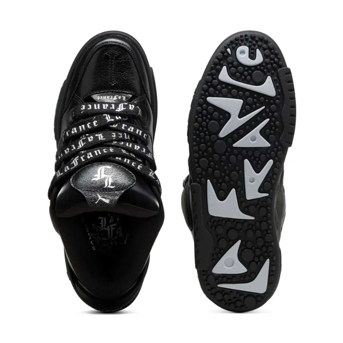 Marathon Fit   LAMELO BALL LaFranc?? Black Written in Chrome 'PUMA Black Silver Mist'