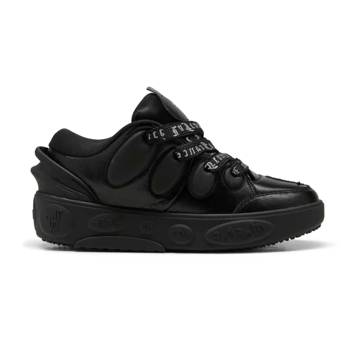   LAMELO BALL LaFranc?? Black Written in Chrome 'PUMA Black Silver Mist' Hill Tough