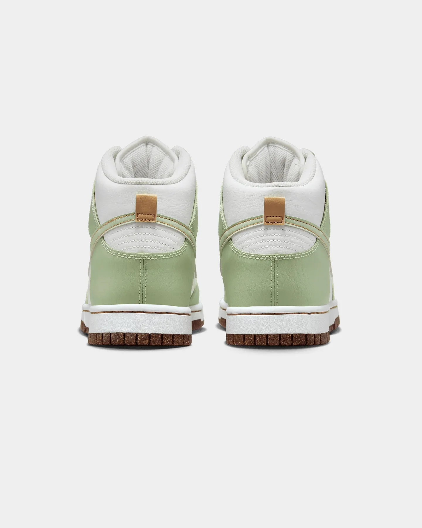 Nike Dunk High Retro SE "Inspected By Swoosh" Honeydew Ergonomic Design Pose Ready