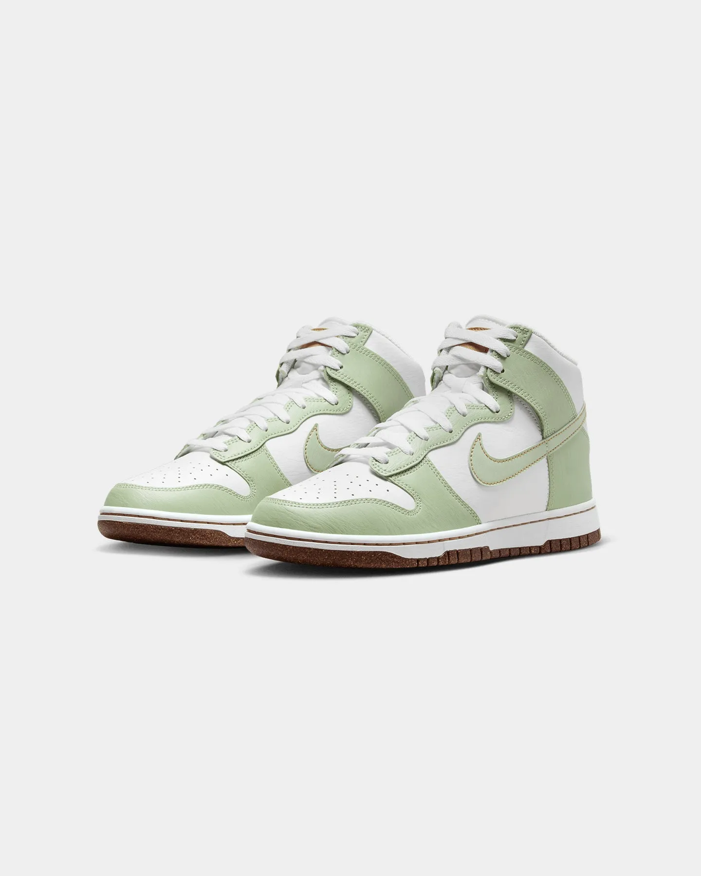 Nike Dunk High Retro SE "Inspected By Swoosh" Honeydew Arch support Greek Ease