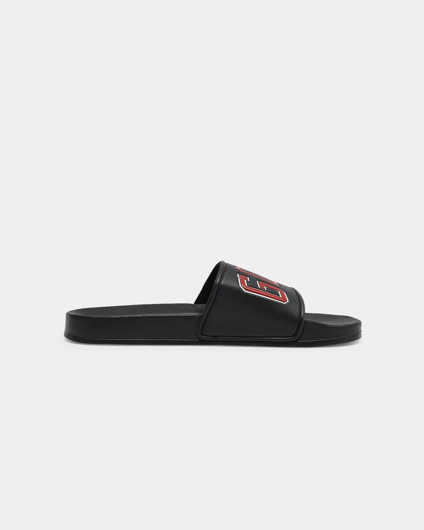 Goat Crew Arch Logo Slide Black/Red Frost Safe