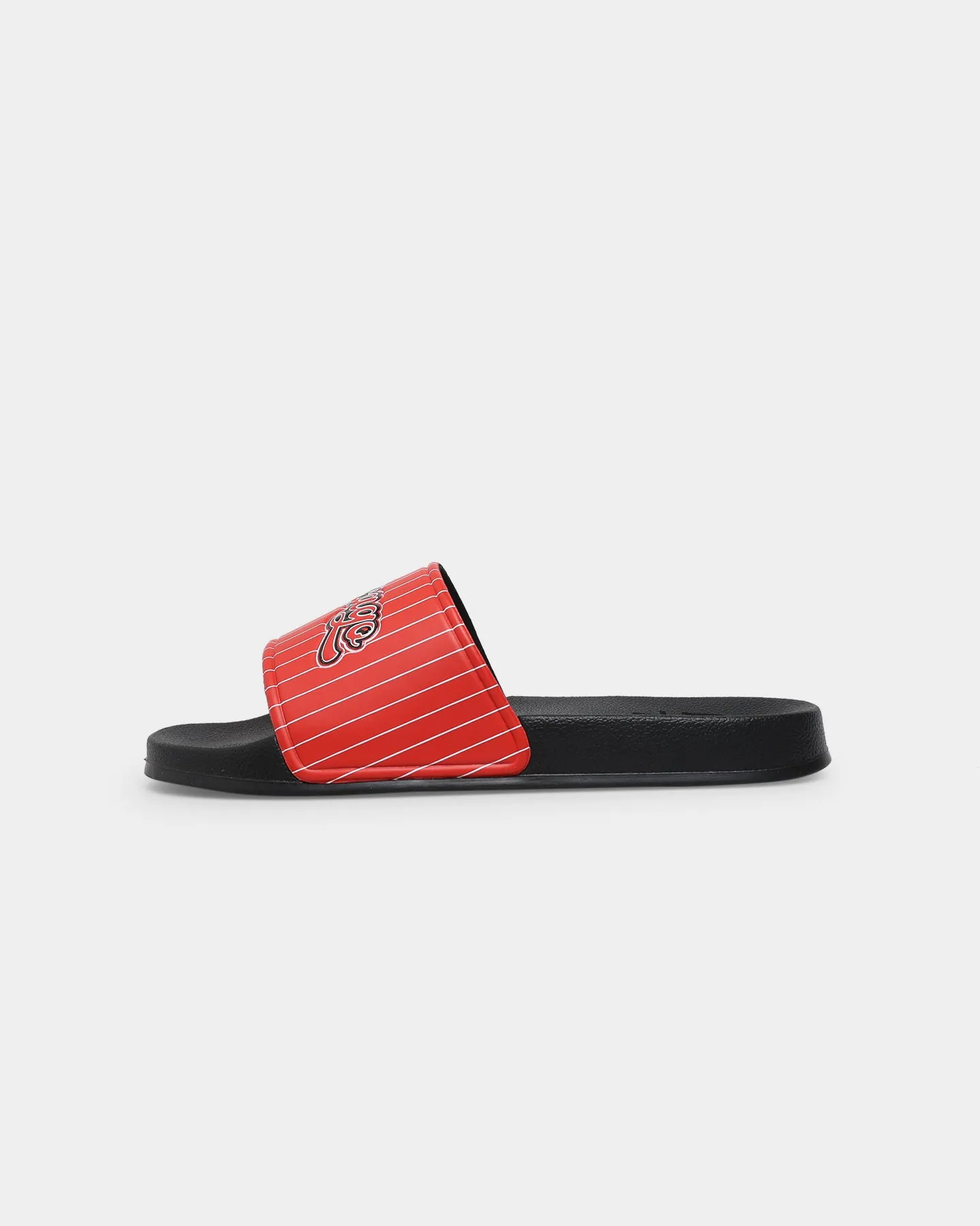 Goat Crew Chicago Slides Red/Black Active Day Fight Mode