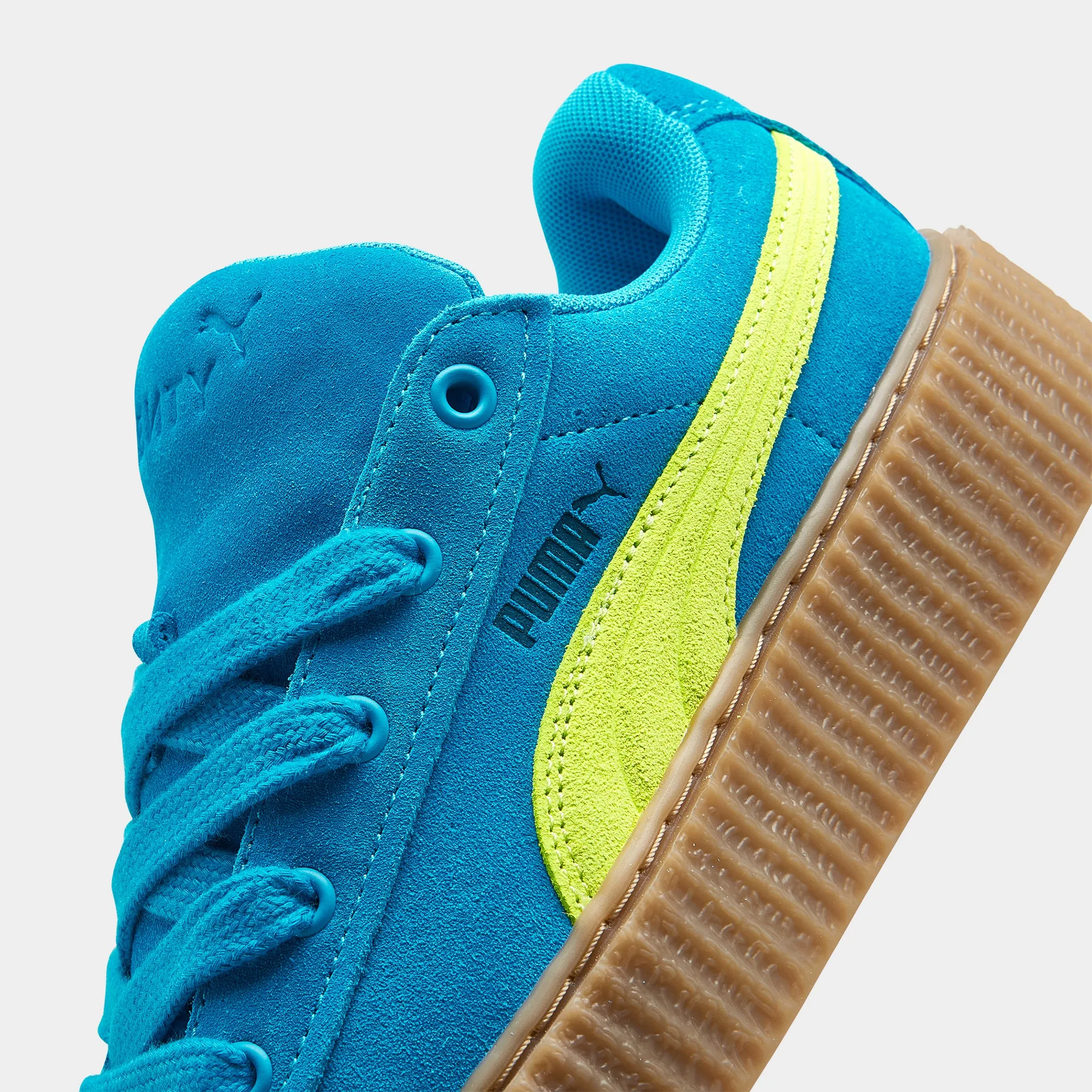 PUMA Juniors' Fenty Creeper / Blue Velvet Rich Sun Guard
