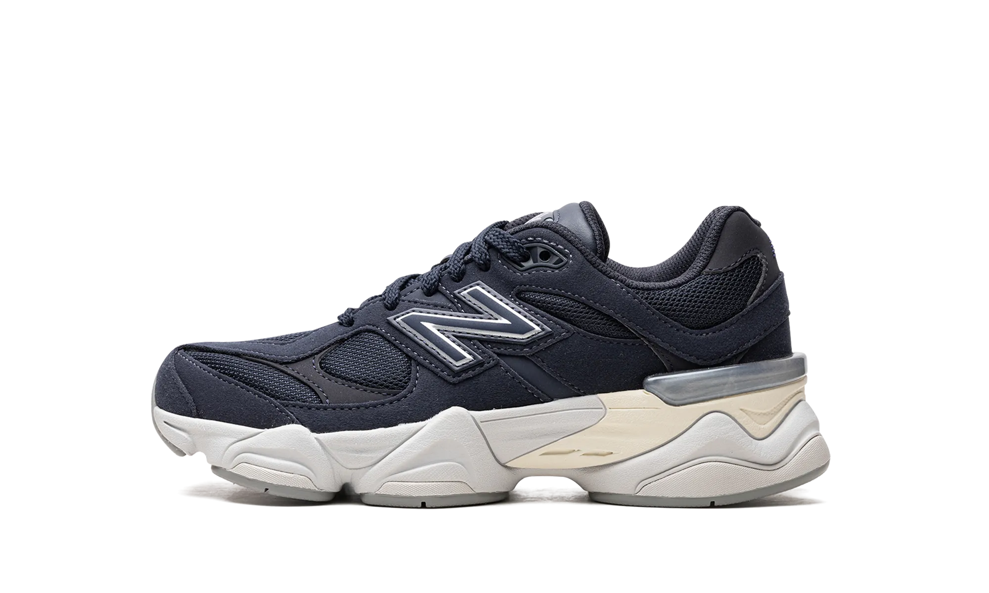 carbon fiber plate shoe detail 9060 GS "Navy / White"