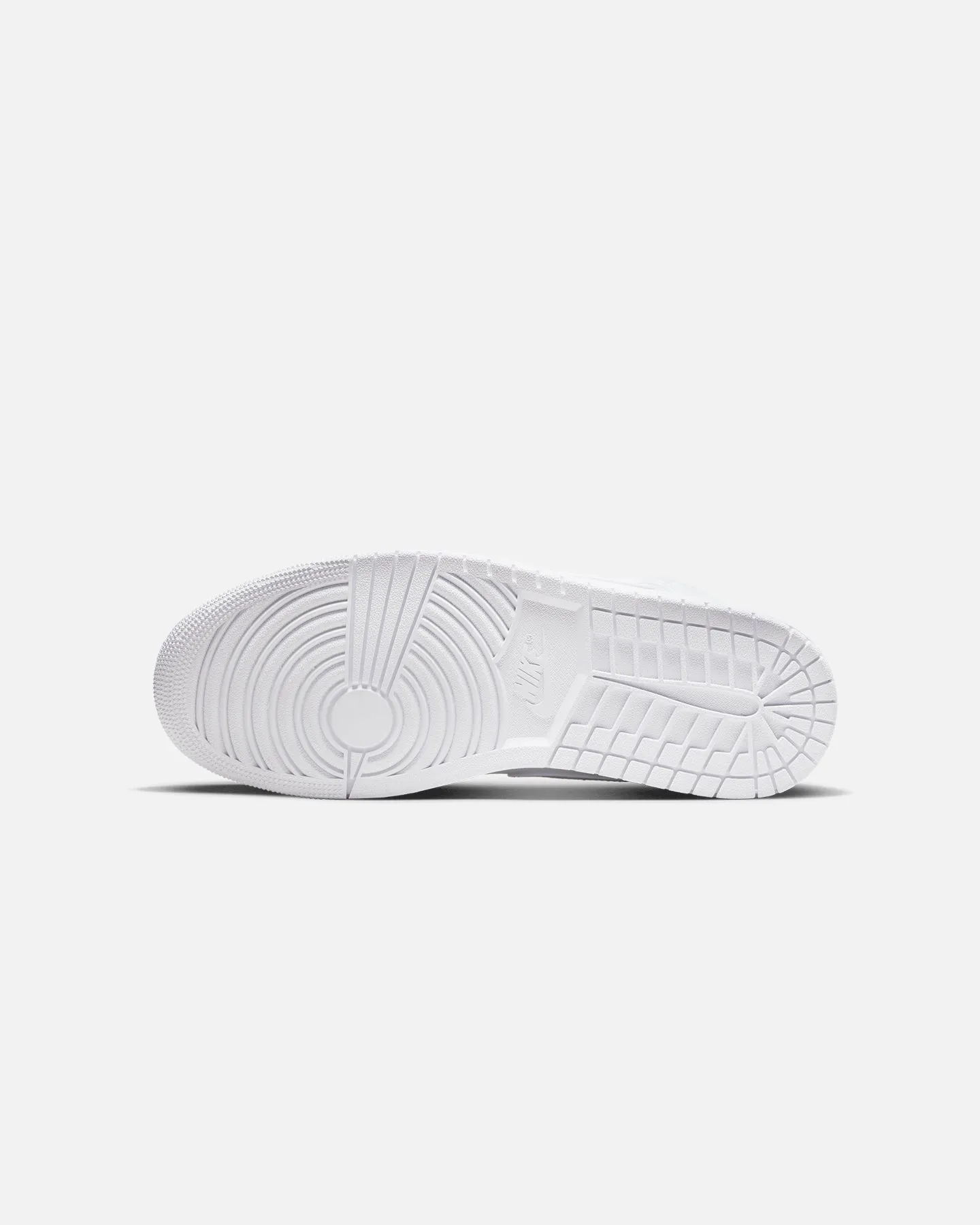 Clean White Jordan Air Jordan 1 Mid White/White