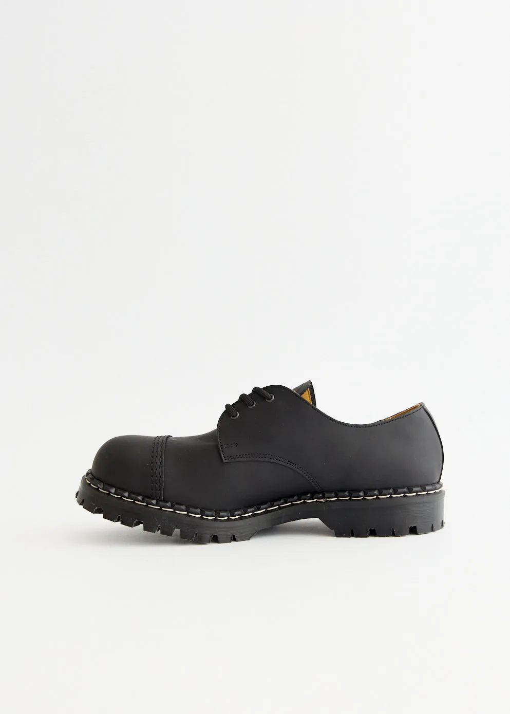 Greasy Steel Toe Capped Gibson Shoes Budget - friendly