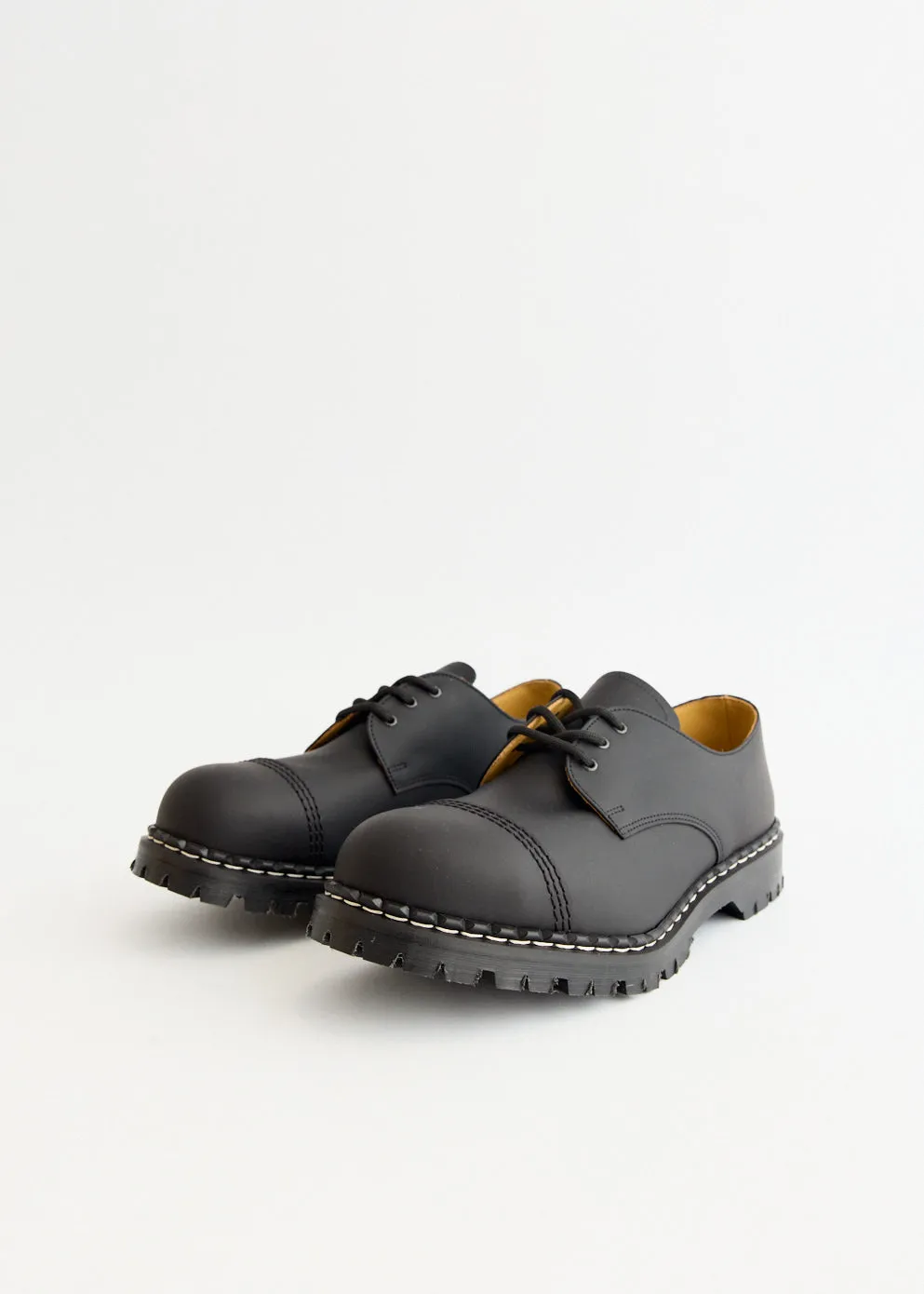 Summer Wear Greasy Steel Toe Capped Gibson Shoes