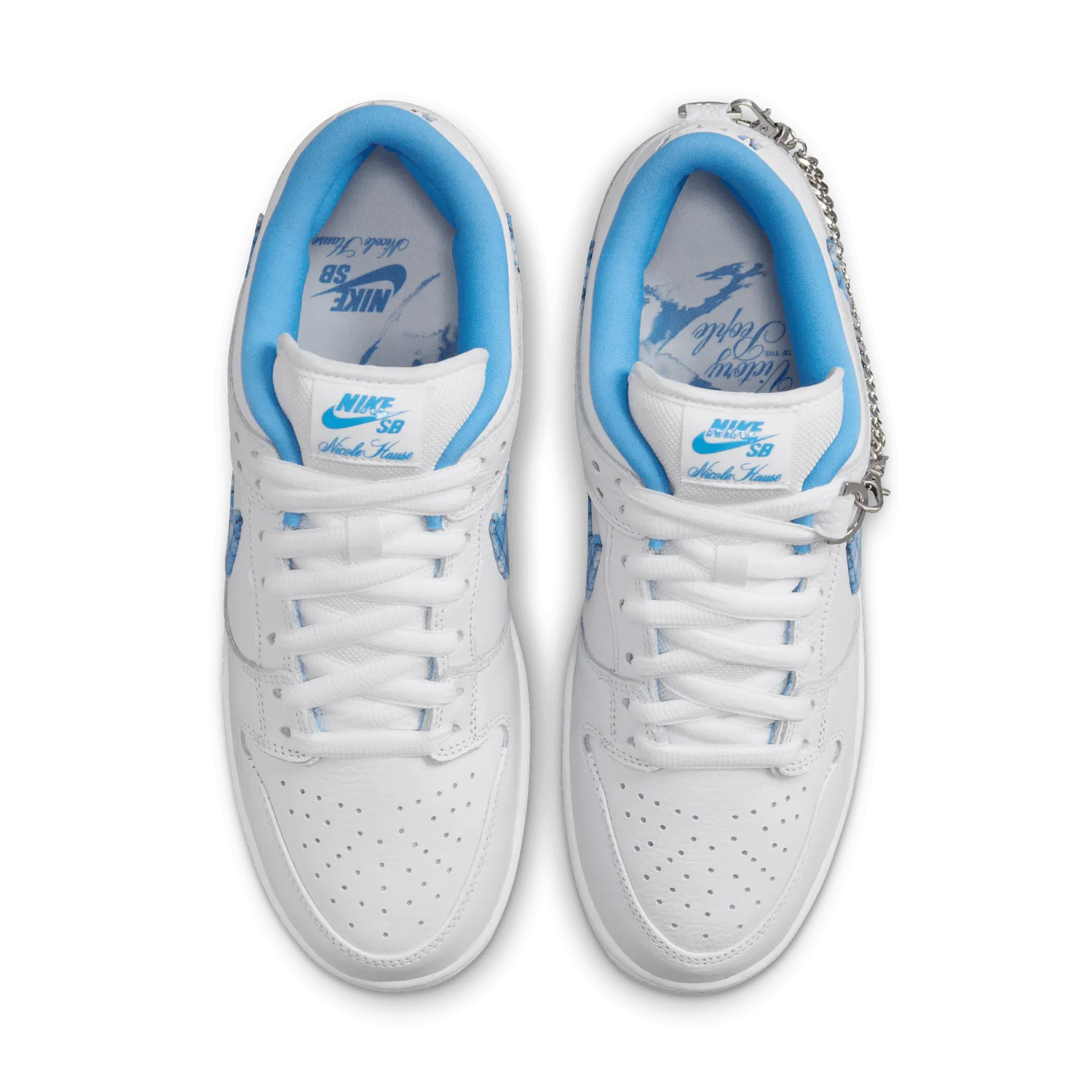  Nicole Hause SB Dunk Low Pro 'University Blue' Soft Interior Queen Touch