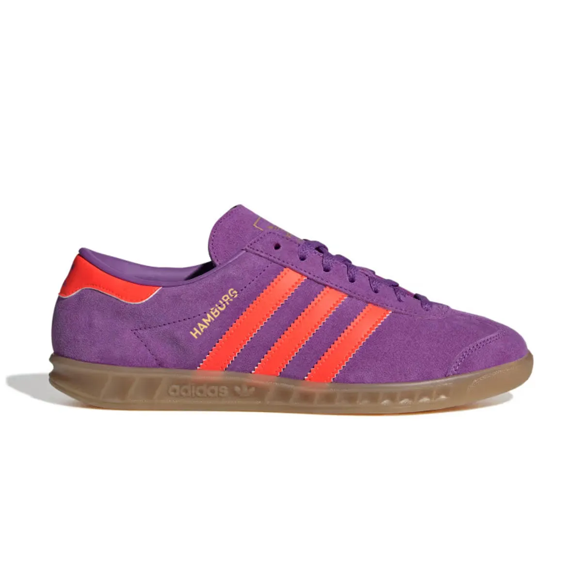 Wmns Hamburg 'Active Purple Solar Red' softest Retro-inspired cushioning