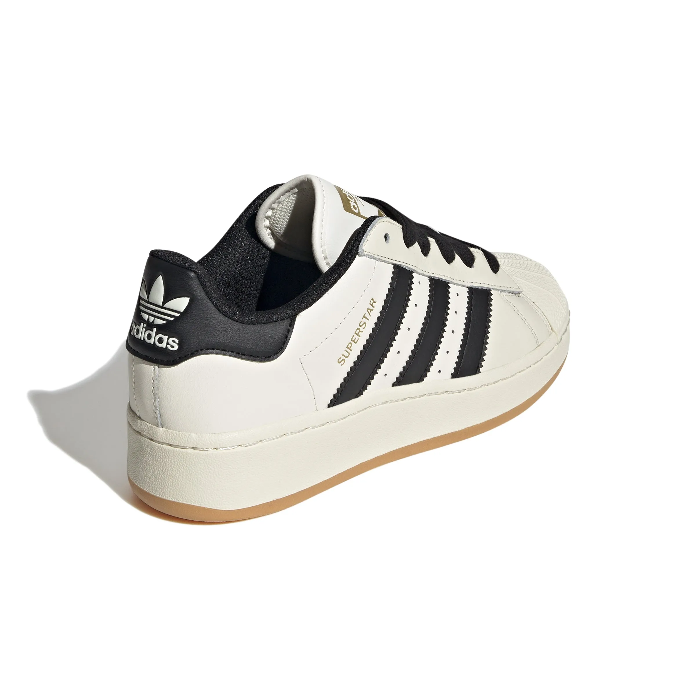 Wmns Superstar XLG 'Cream White Core Black' students' walkers - specific functions