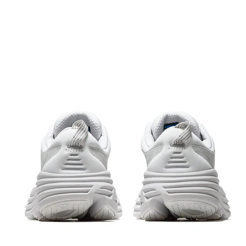 Movement Support Hoka U Bondi 8 TS Caged - White/Cosmic Grey