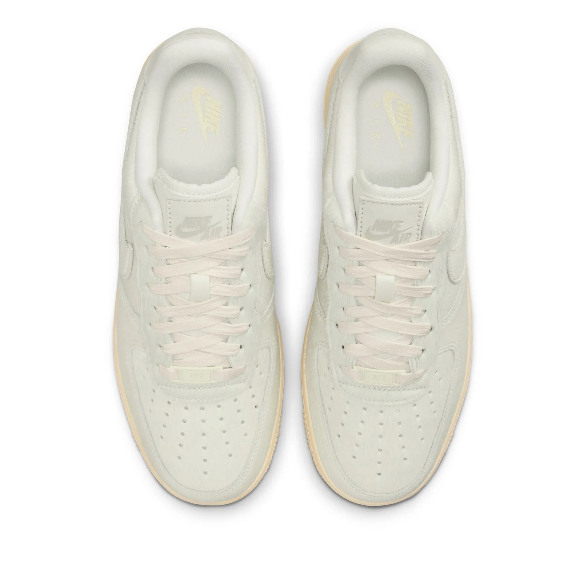 High   Quality Anatomical Contouring Women's Nike Air Force 1 '07 'Pony Hair' - Sail/Sail