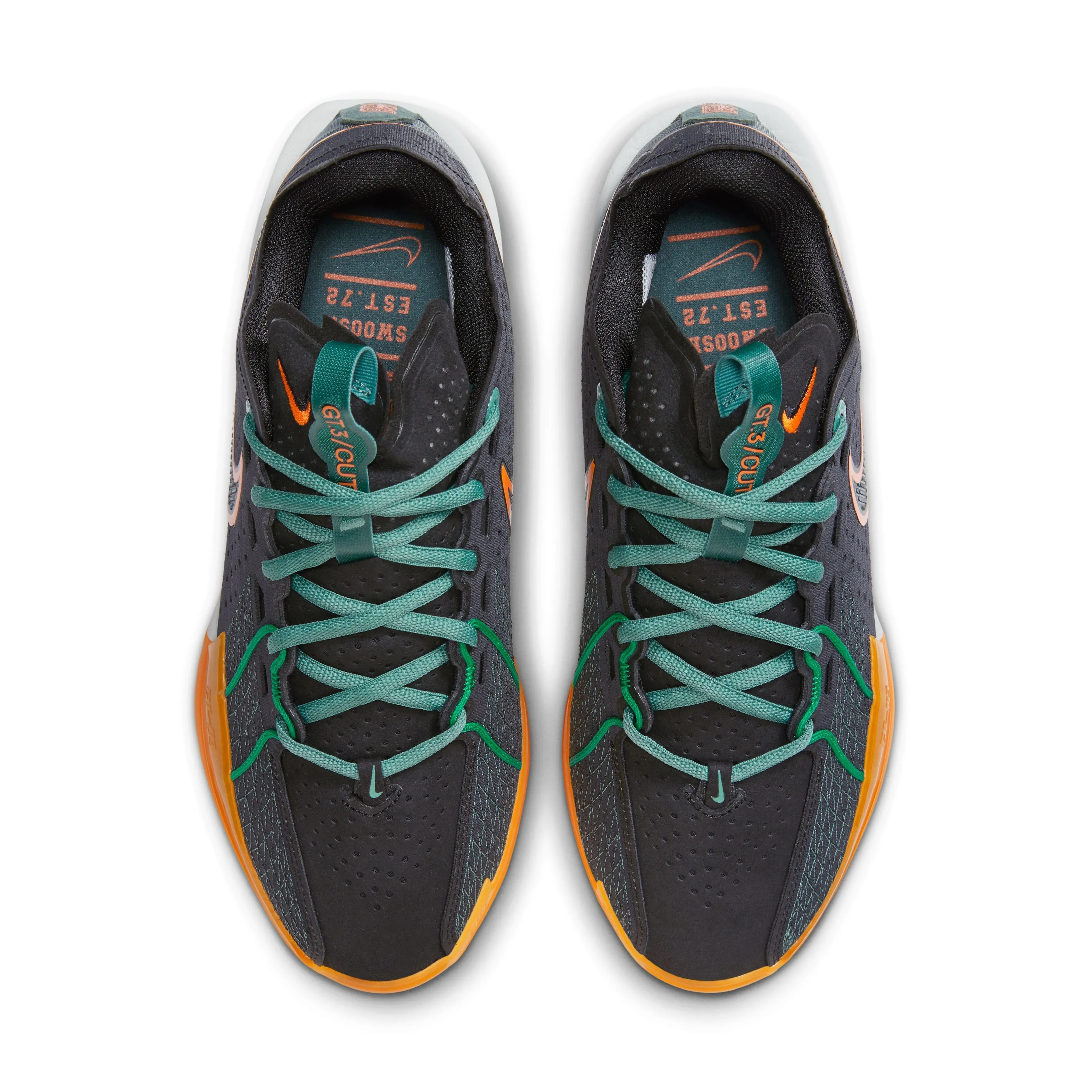 Reinforced toe G.T. Cut 3 EP 'Black Vintage Green'