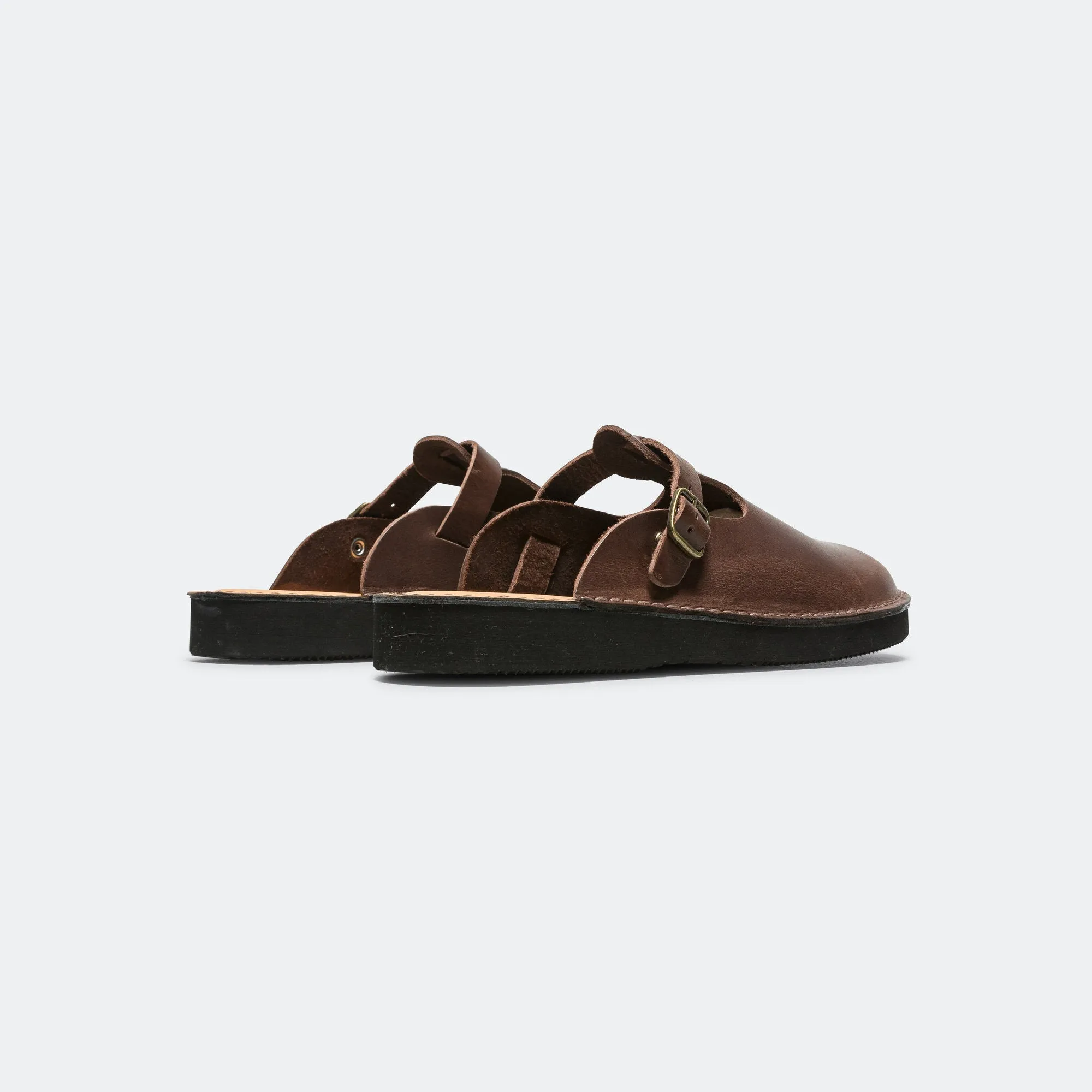 Gudalur Sandal - Dark Brown Travel Ready Flexible Travel Sandals