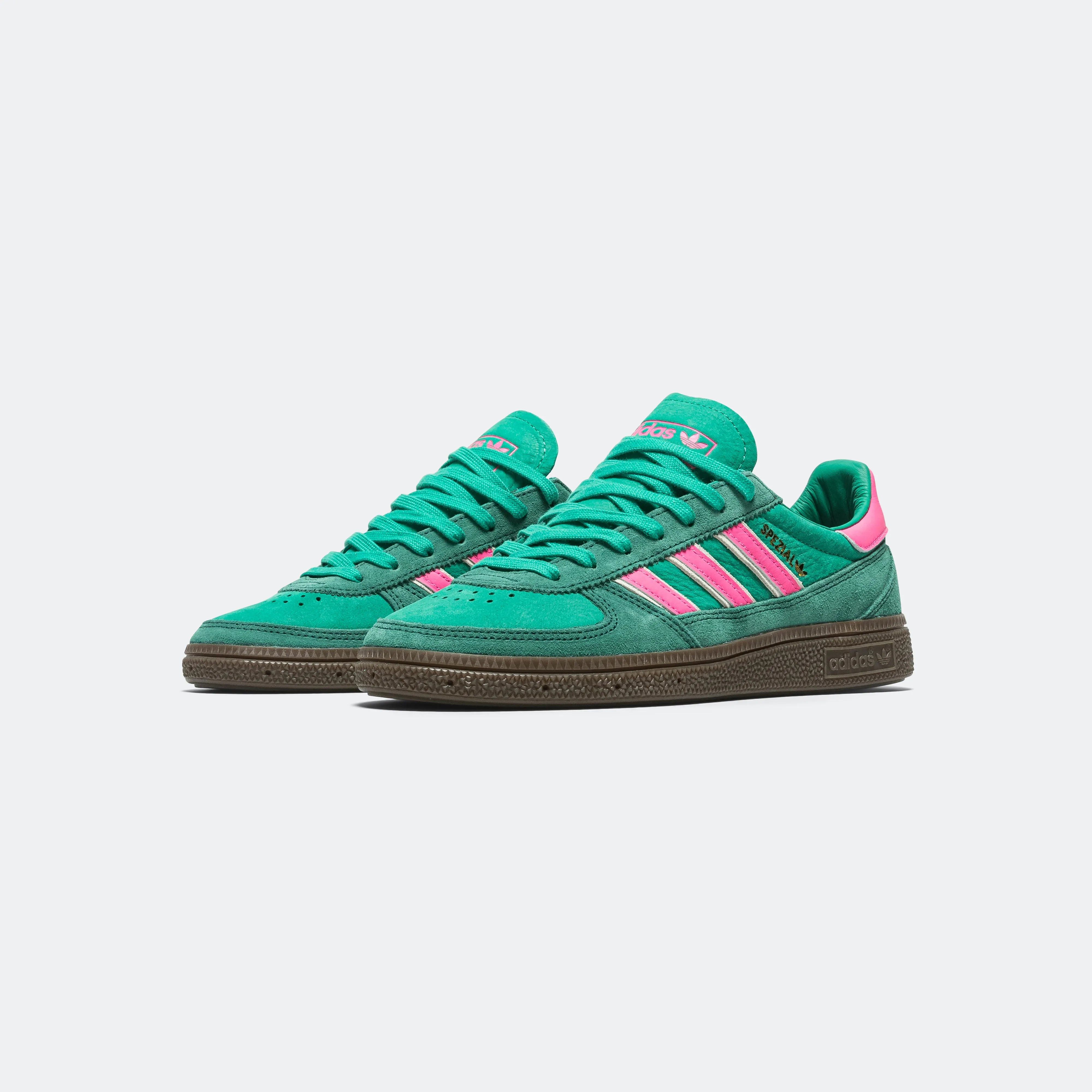 Handball Spezial WM - Court Green/Lucid Pink-Off White Flat Bottom Fashion-forward flair