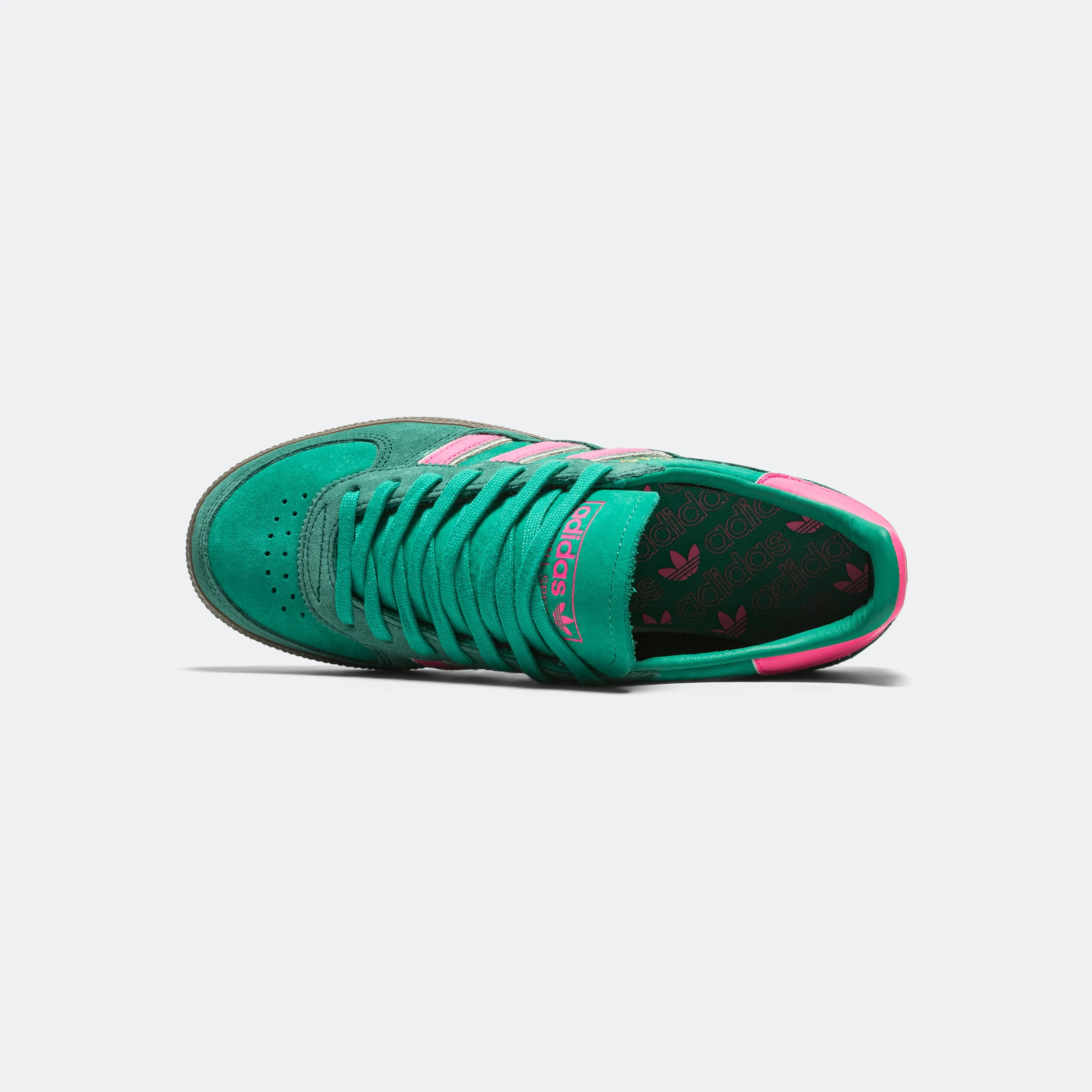 Water Resistant Knit Shock Dissipating Midsole Handball Spezial WM - Court Green/Lucid Pink-Off White