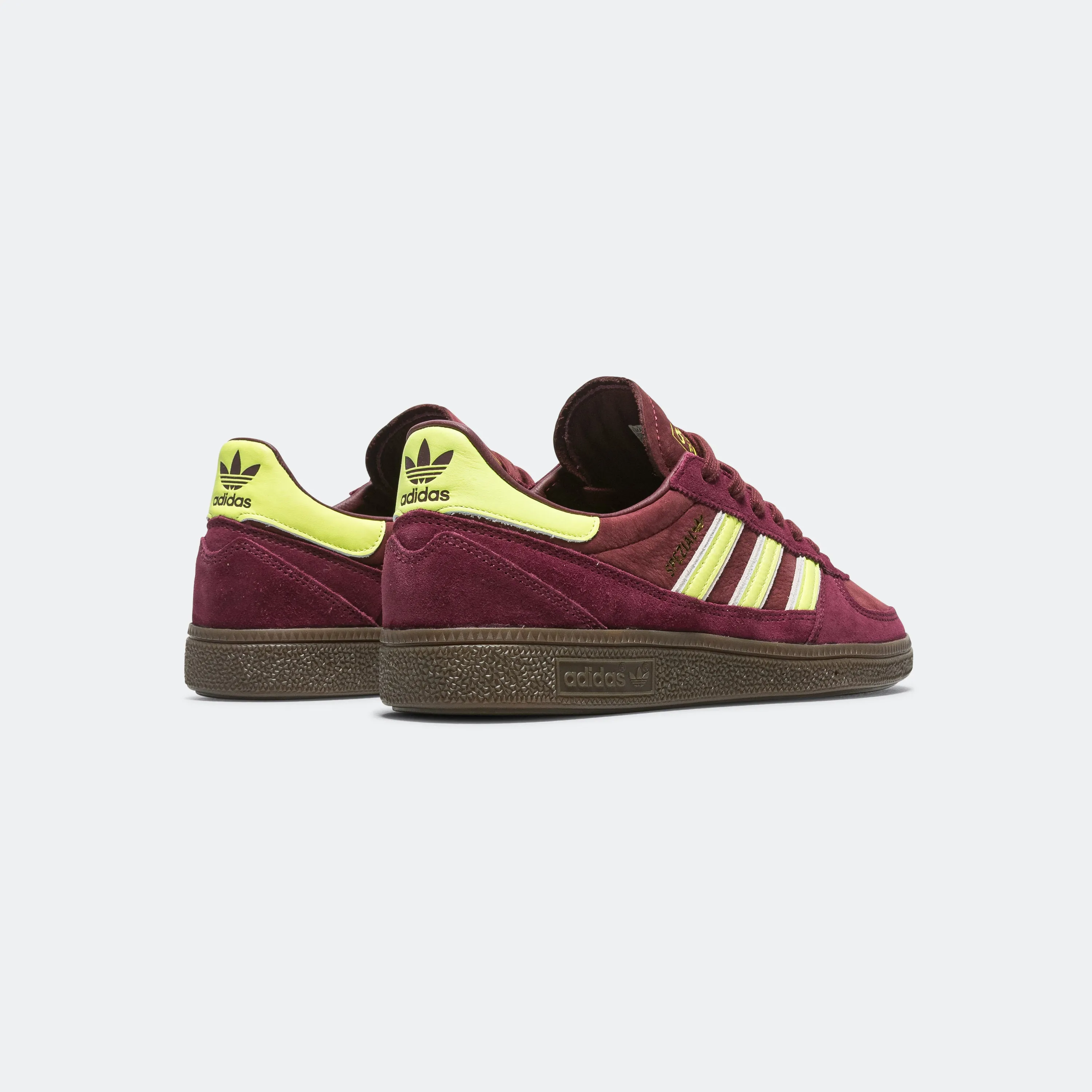 Handball Spezial WM - Shadow Red/Solar Yellow-Off White Aero Dynamic Silhouette Velcro fastening