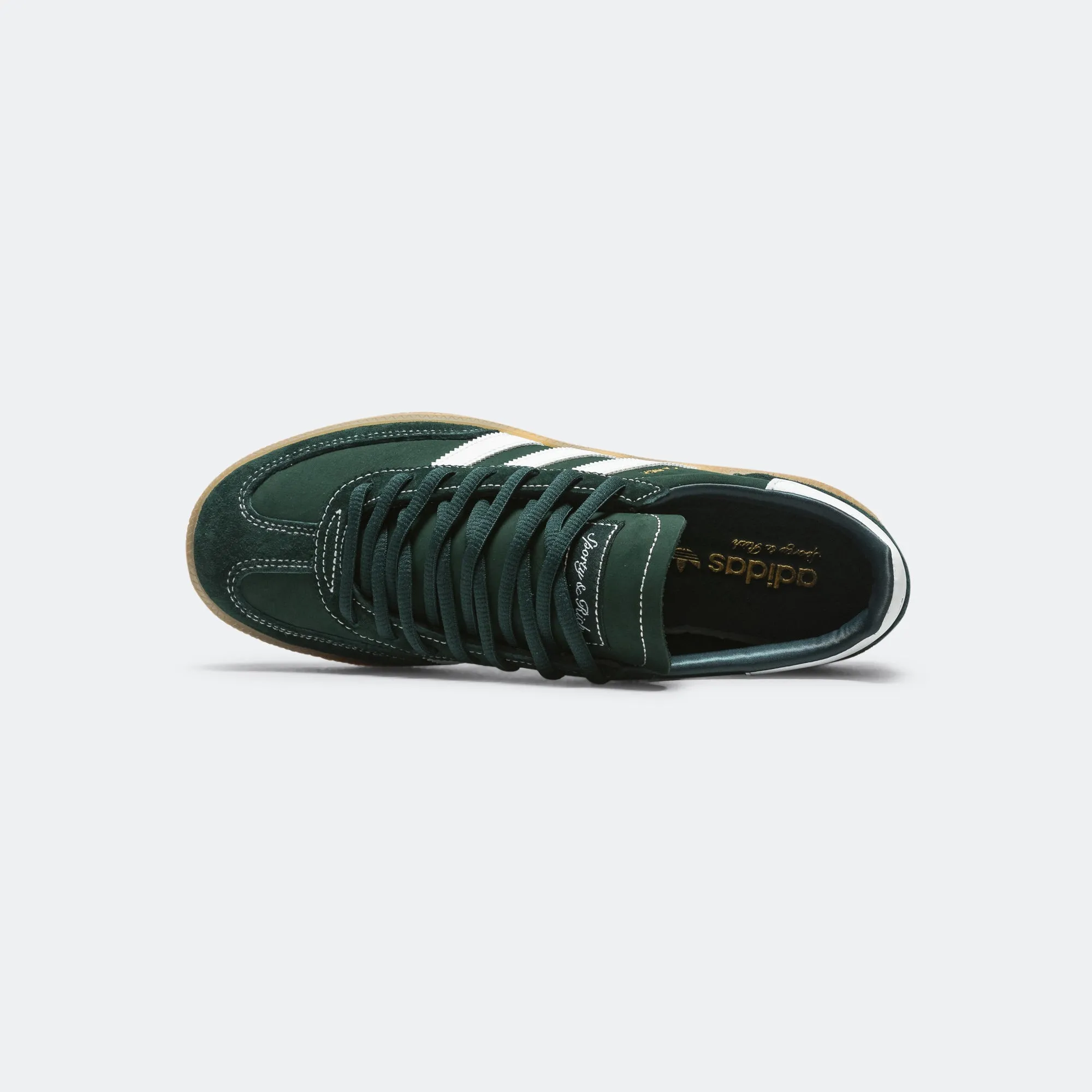 Handball Spezial x Sporty & Rich - Dark Green/Footwear White-Gum Quiet Step
